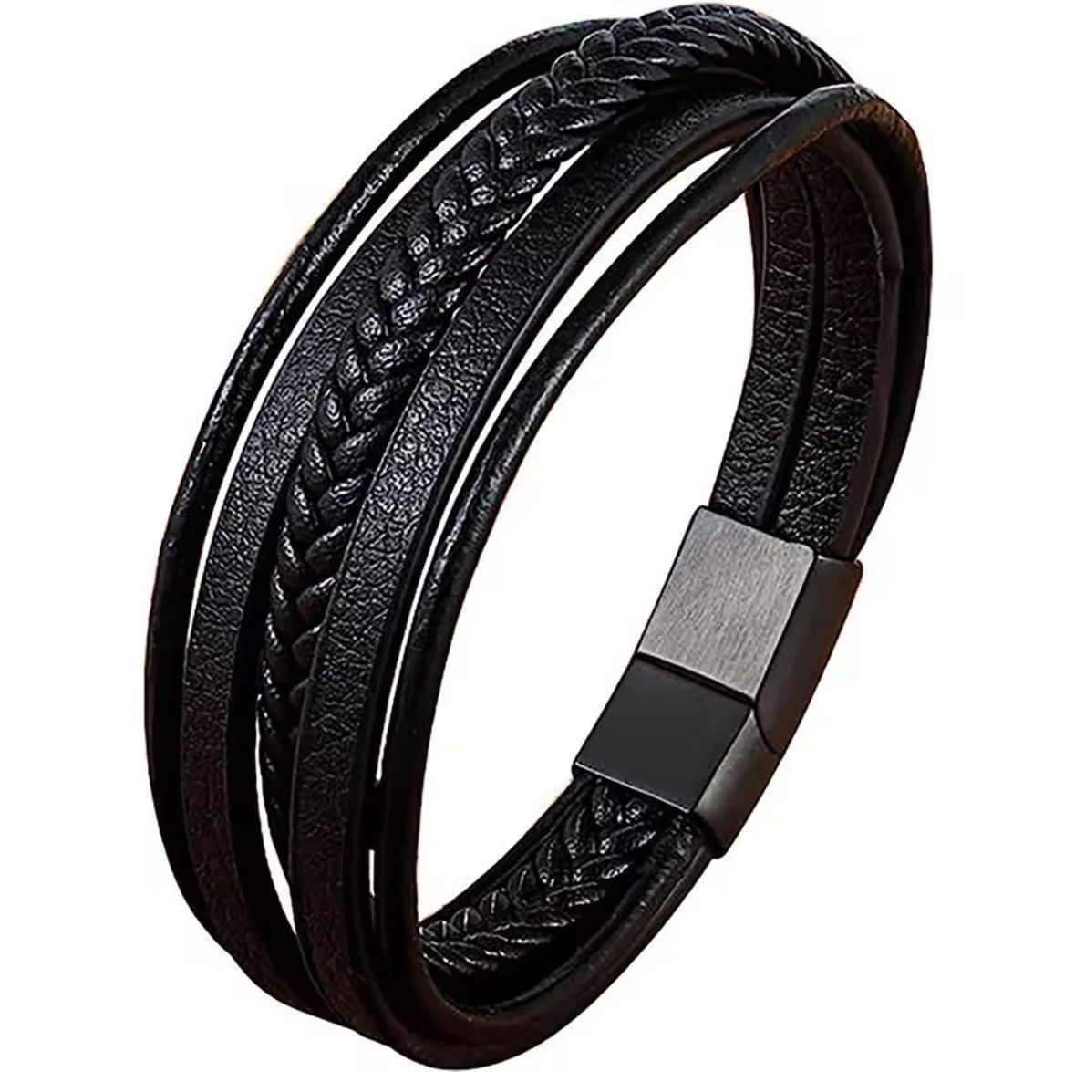 Other Black five layer symmetrical bracelet Size ONE SIZE - 2 Thumbnail