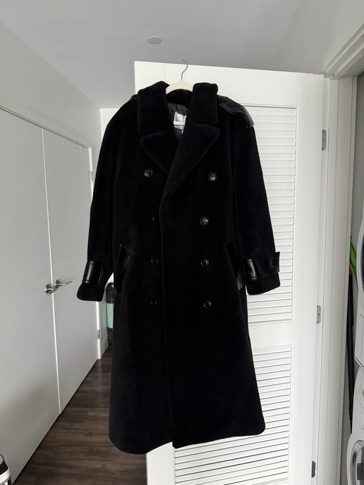 STAND STUDIO Faux-Fur Trench Coat / Size 40 (M/L) / Stand Studio Size M / US 6-8 / IT 42-44 - 7 Thumbnail
