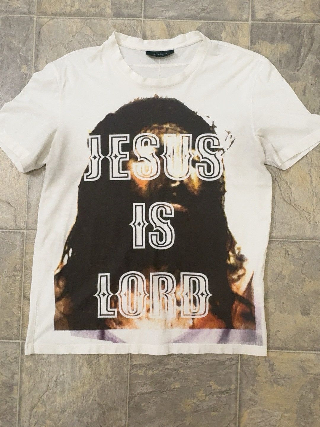 Givenchy FW10 Riccardo Tisci Jesus Is Lord Long Sleeve T-Shirt