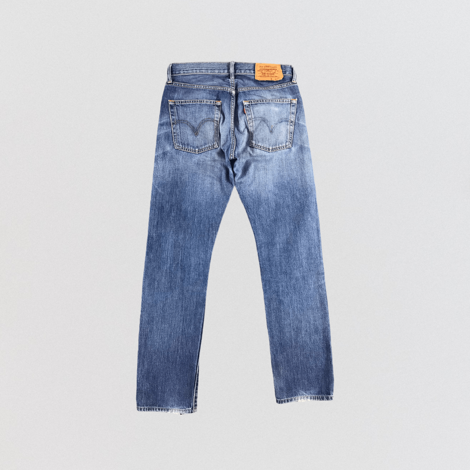 Levi's × Vintage Vintage 90s Blue Wash Levis 505 Jeans-JM1907 Size US 32 / EU 48 - 2 Thumbnail