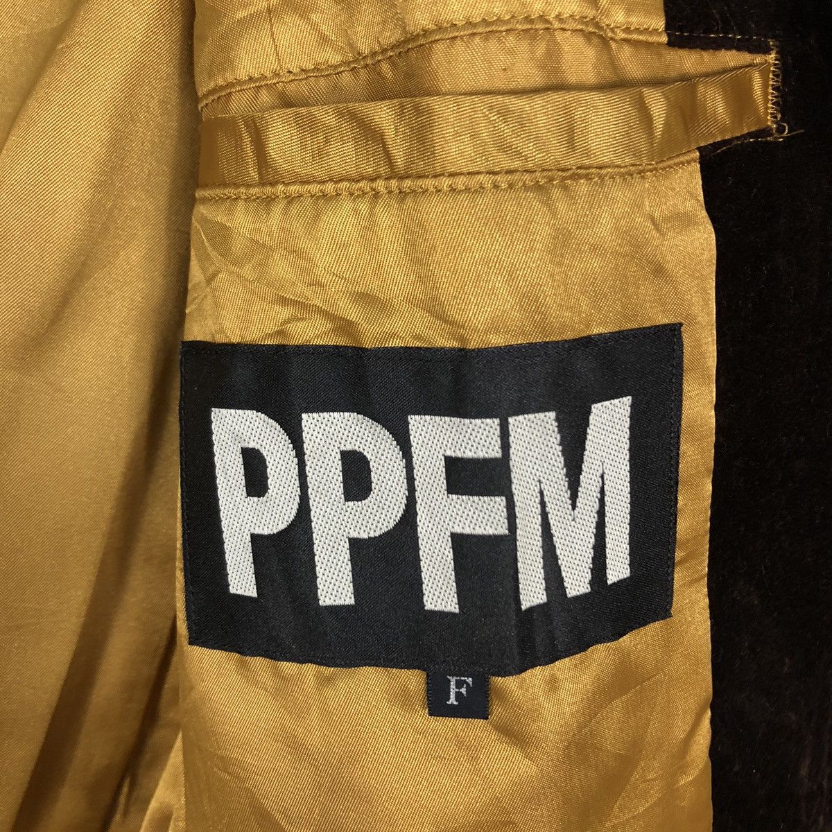 PPFM 🔥Vintage Long Jacket Velvet Punk Style PPFM Japan Size US M / EU 48-50 / 2 - 17 Thumbnail
