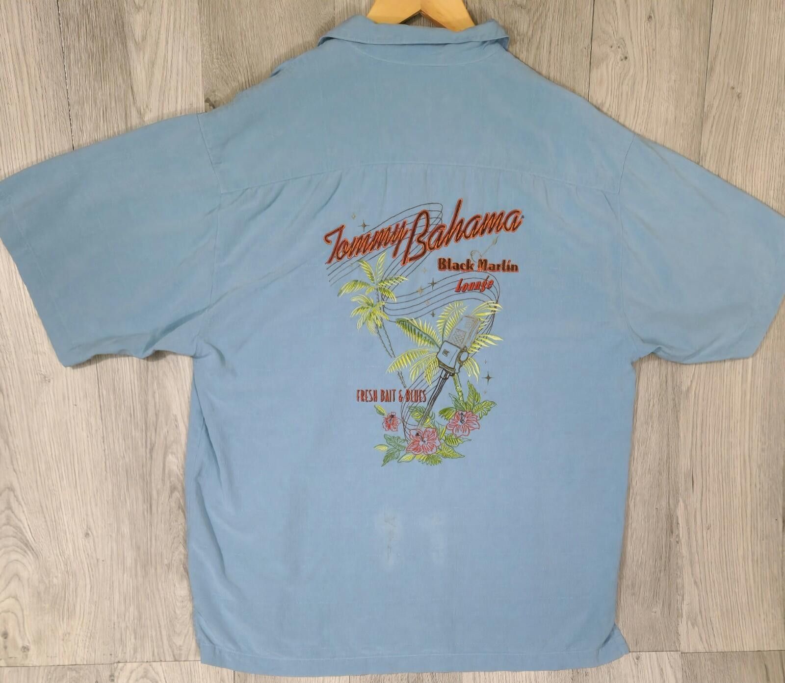 Tommy Bahama Rare LTD ED Tommy Bahama Embroidered "Black Marlin" Lounge#7 Size US L / EU 52-54 / 3 - 1 Thumbnail