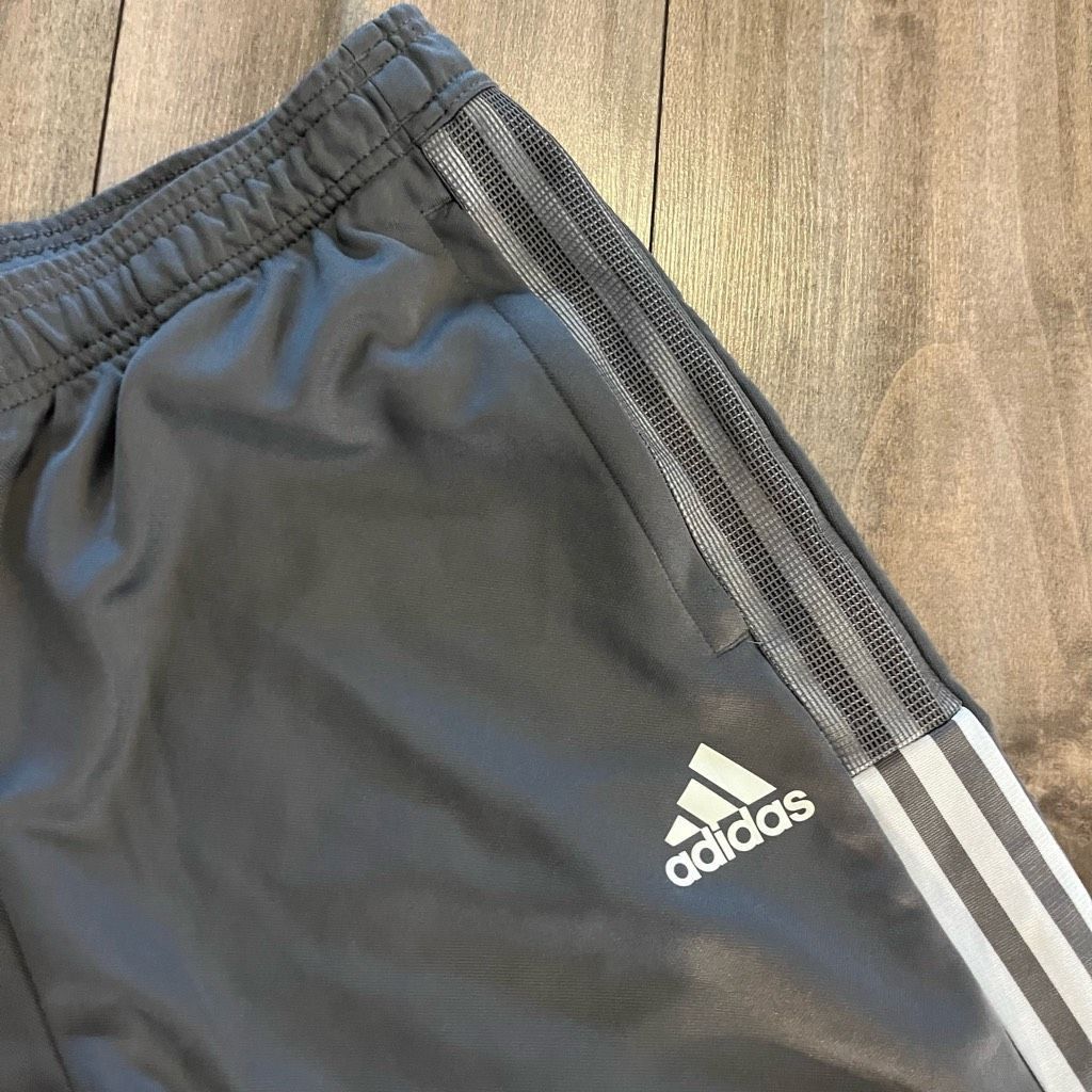 Adidas Adidas Grey Athletic Workout Track Pants Men XL Bin C-40 Size US 44 / EU 60 - 3 Thumbnail