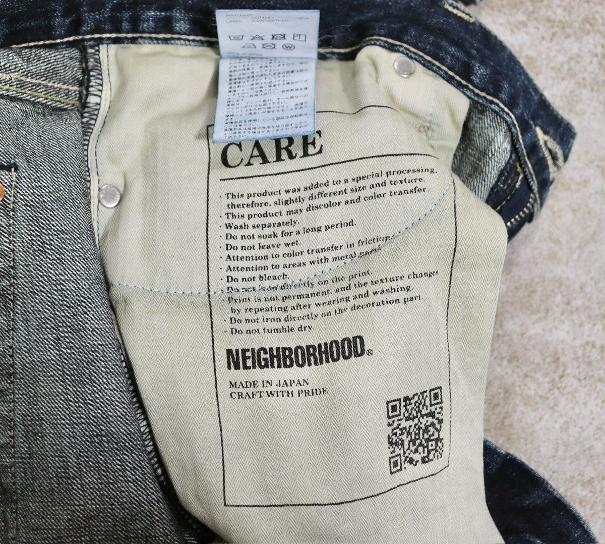 Neighborhood Neighborhood NBHD 24ss Washed Dp-mid Jeans XL Size US 38 / EU 54 - 11 Thumbnail
