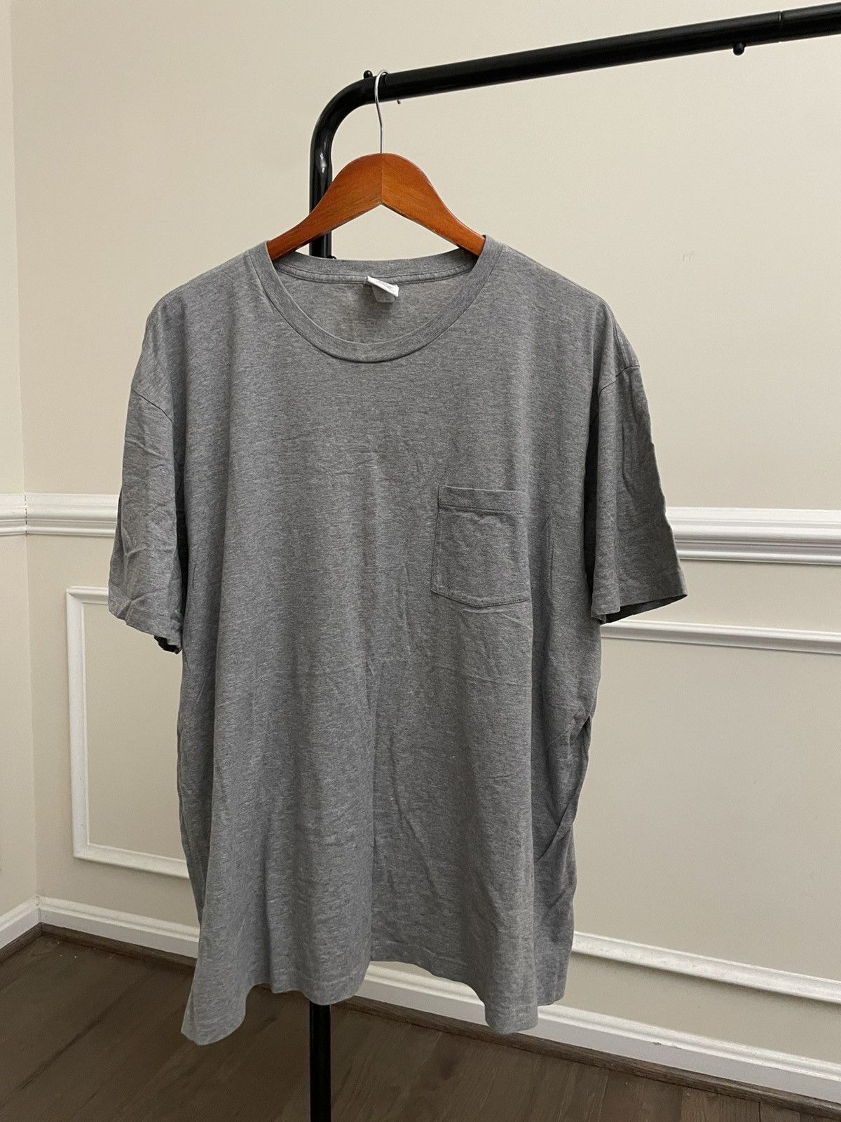 Vintage Vintage Y2K Blank Pocket Tee Shirt 4GSELLER Unsoundrags Size US XL / EU 56 / 4 - 2 Thumbnail