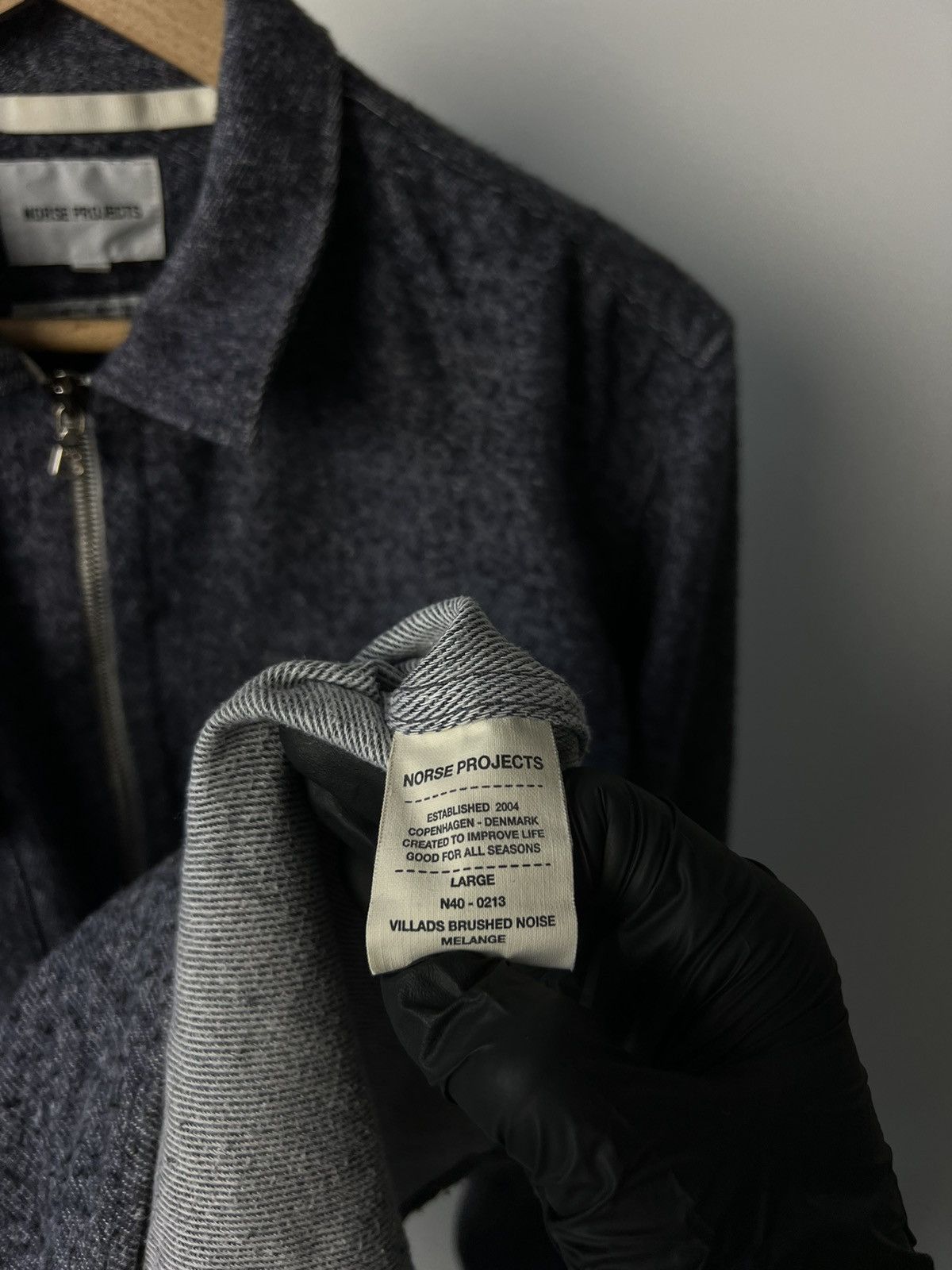 Norse Projects Vintage Overshirt NORSE PROJECTS Kyle Wool Pocket Jacket Size US L / EU 52-54 / 3 - 17 Thumbnail