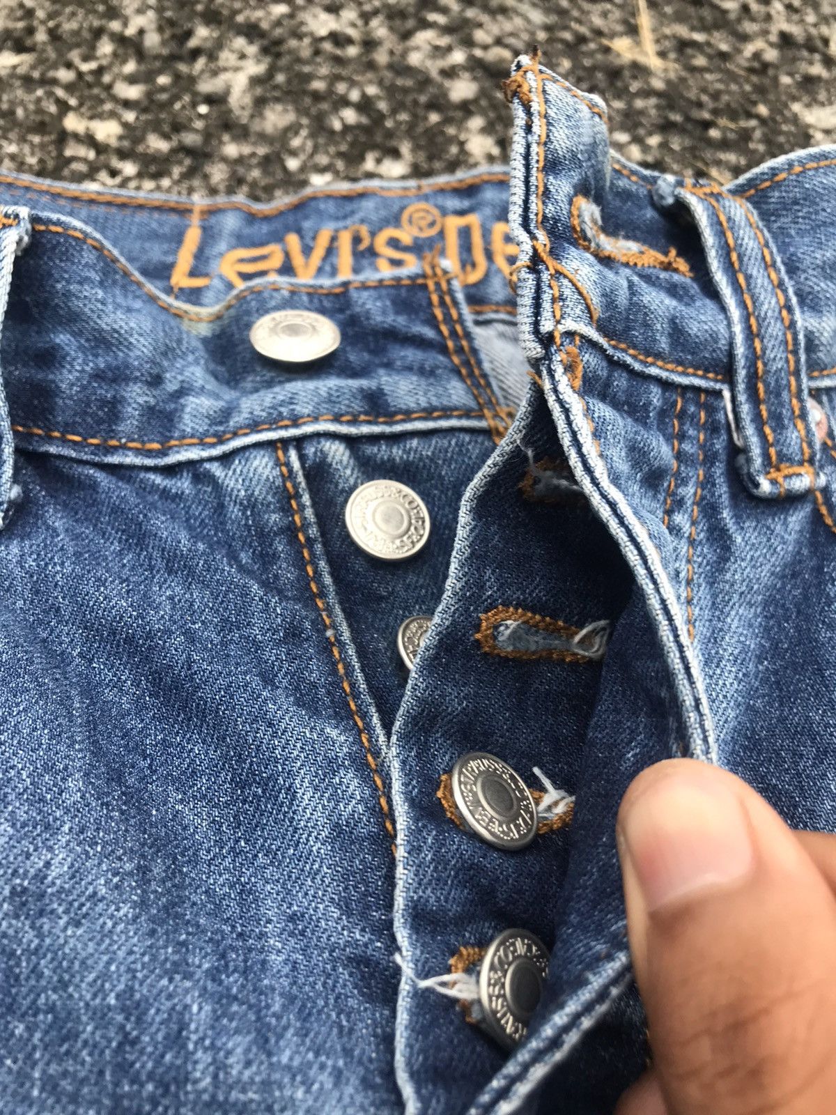 Levi's × Levi's Vintage Clothing × Vintage Levi’s 501 y2k Made in Japan Size US 28 / EU 44 - 3 Thumbnail