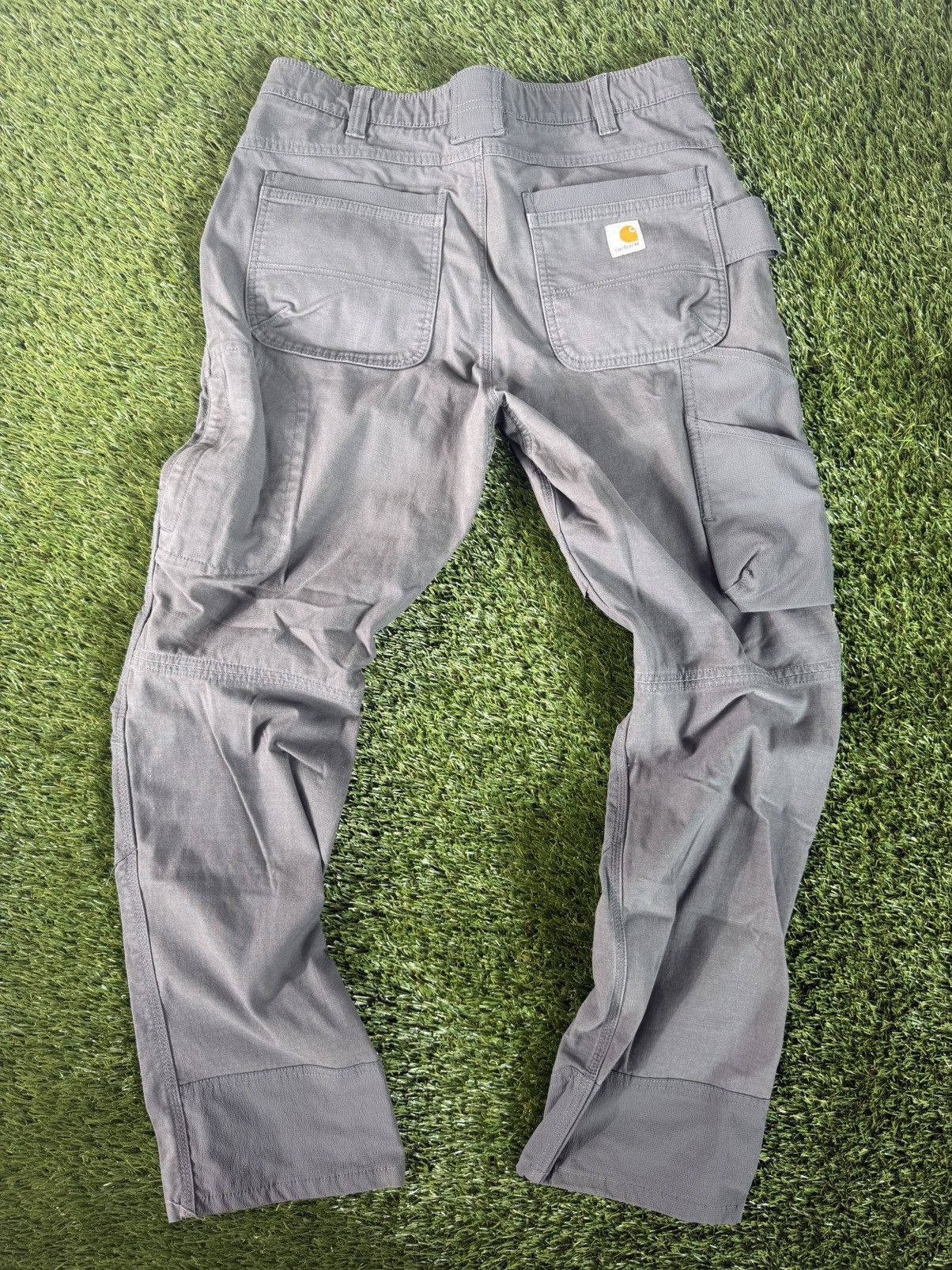 Carhartt Carhartt Rugged Flex Multi Pocket Work Pants Grey 34x32 Size US 34 / EU 50 - 8 Thumbnail