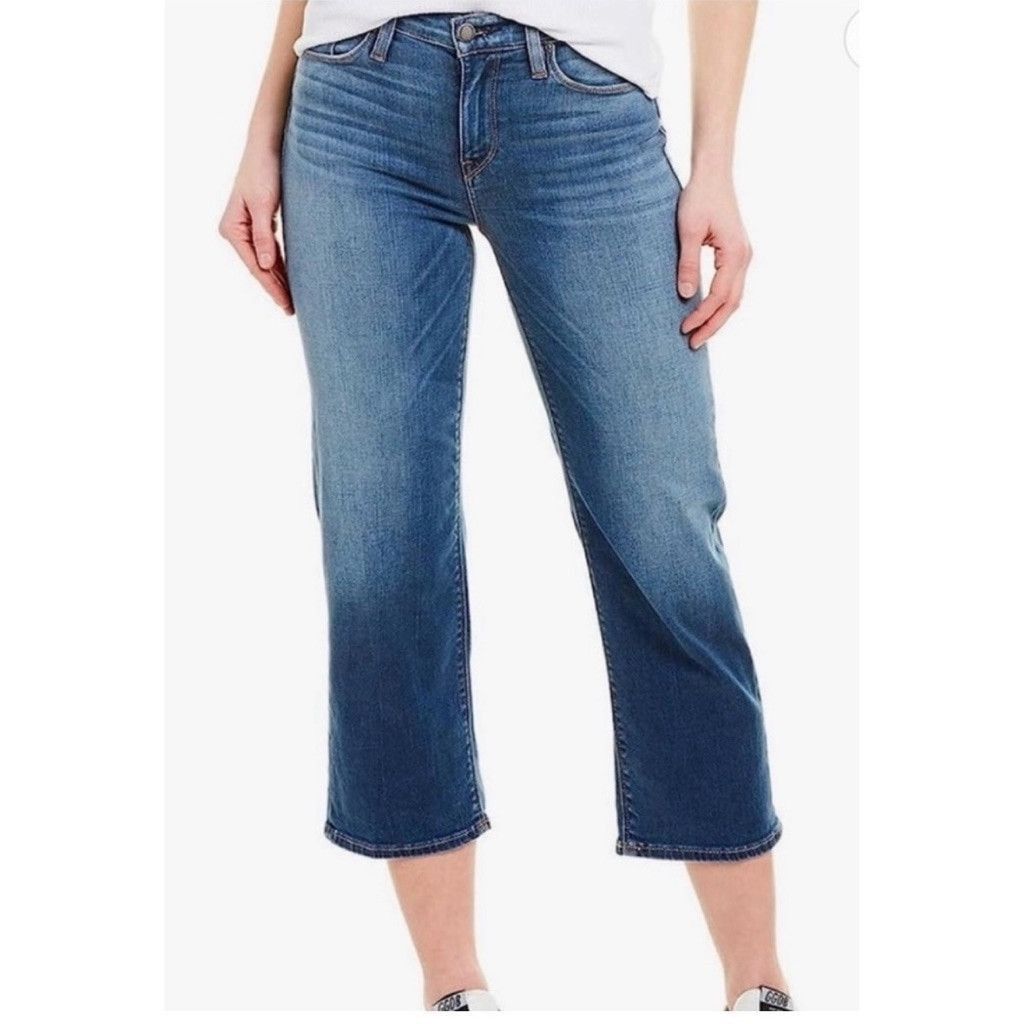 Hudson New Hudson Stella Crop Straight Leg Jeans | Size 27 Size 27" / US 4 / IT 40 - 1 Thumbnail