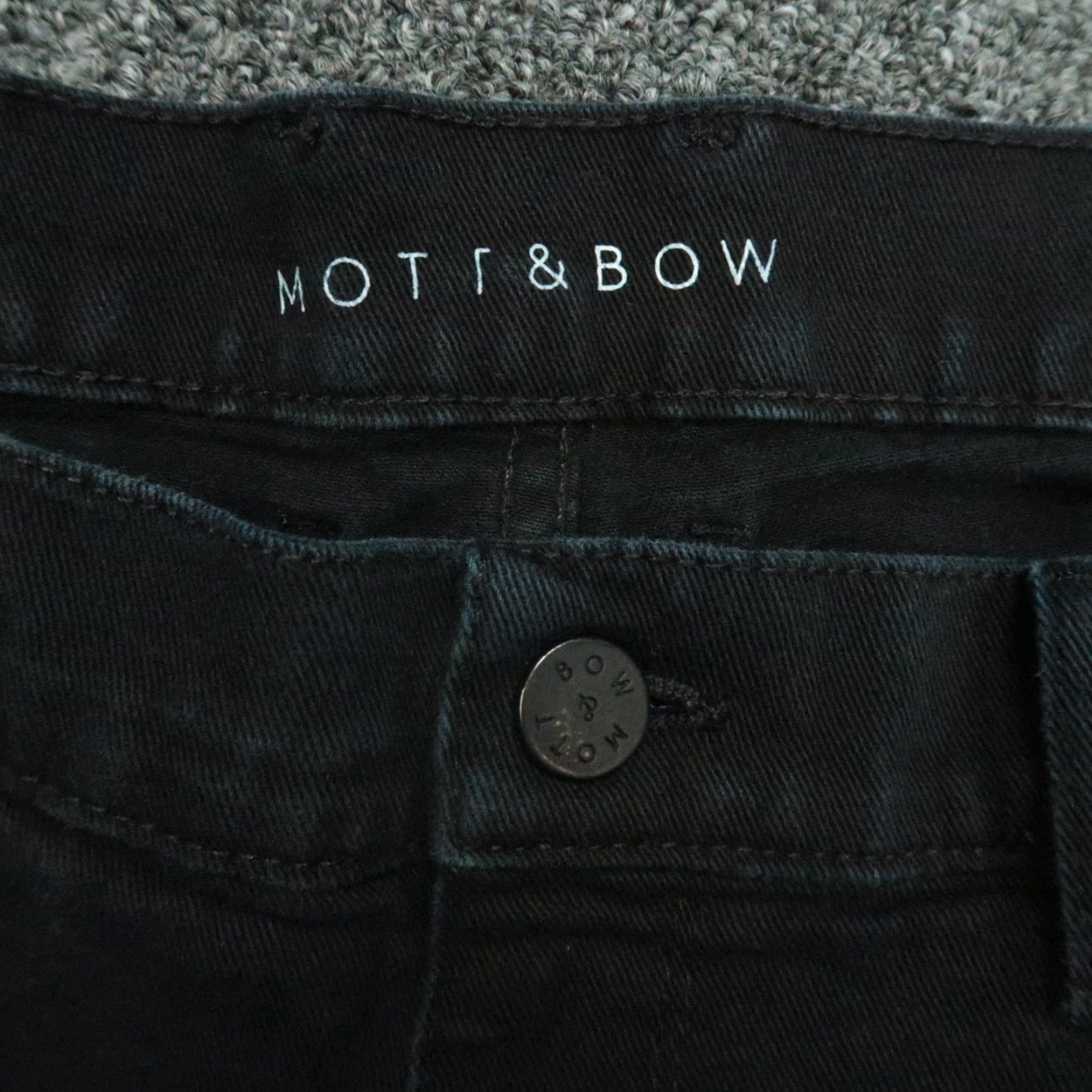 Mott & Bow Mott & Bow Jeans Mens 36x32 Denim Blue 5-Pocket Stretch Straight Belt Loops Regular Inseam 36 Size US 36 / EU 52 - 4 Thumbnail