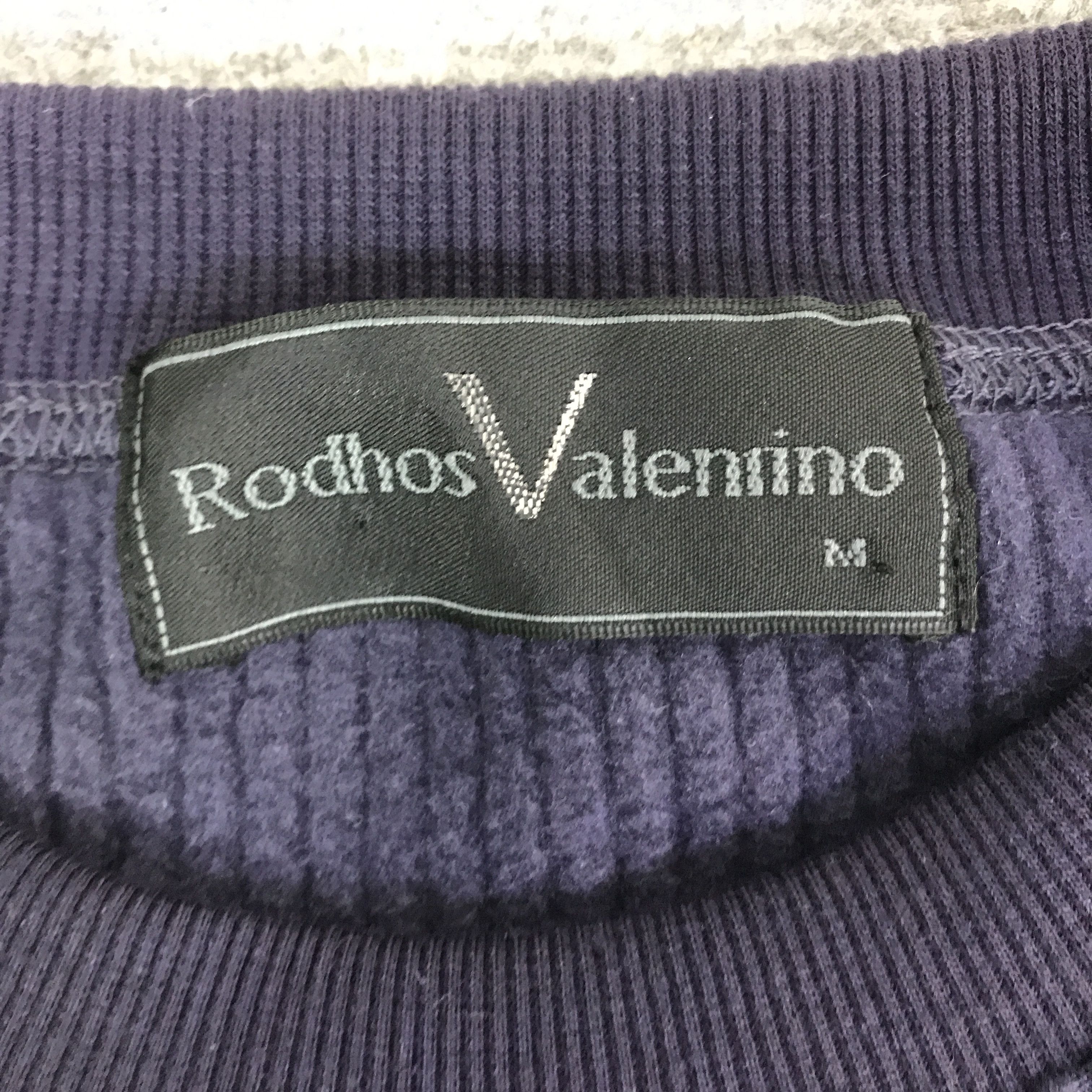 Japanese Brand RODHOS VALENTINO SWAETSHIRT K114B22 Size US M / EU 48-50 / 2 - 9 Thumbnail