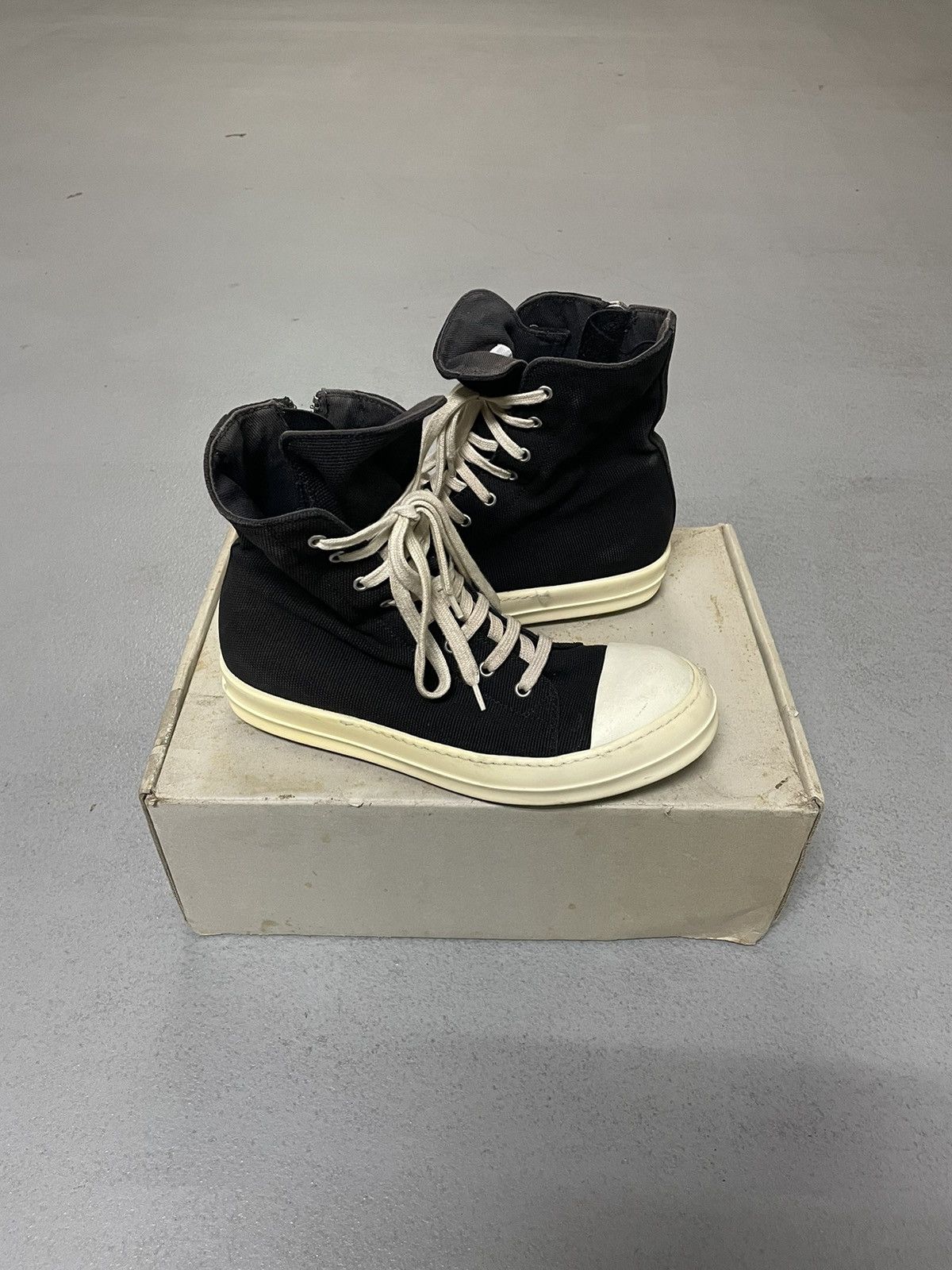 Rick Owens Rick Owens ramones high top | Grailed