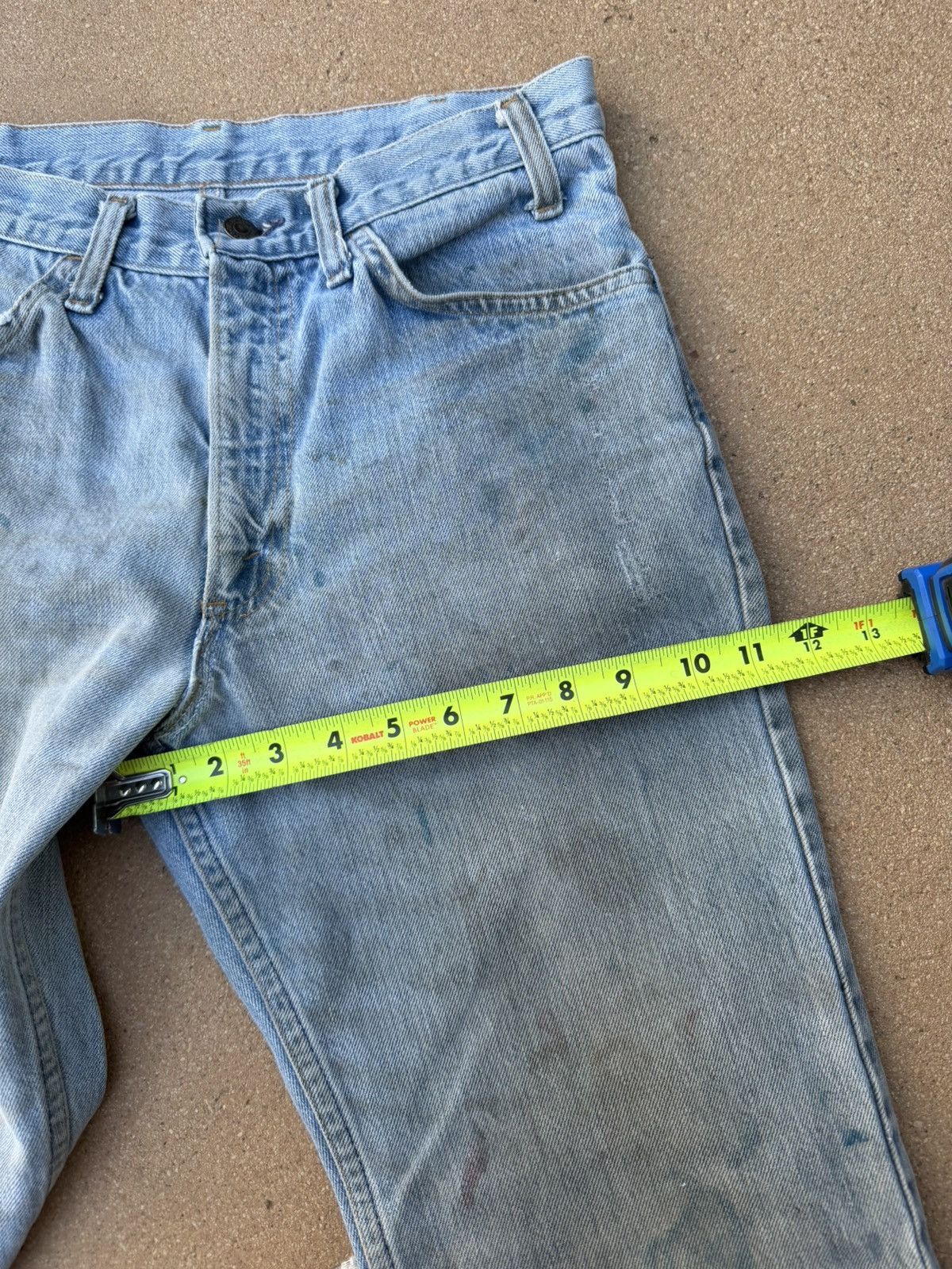 Levi's Vtg 70’s Levi’s 646 Orange Tab Bellbottom Flare Jeans 30x32 Size US 30 / EU 46 - 13 Thumbnail