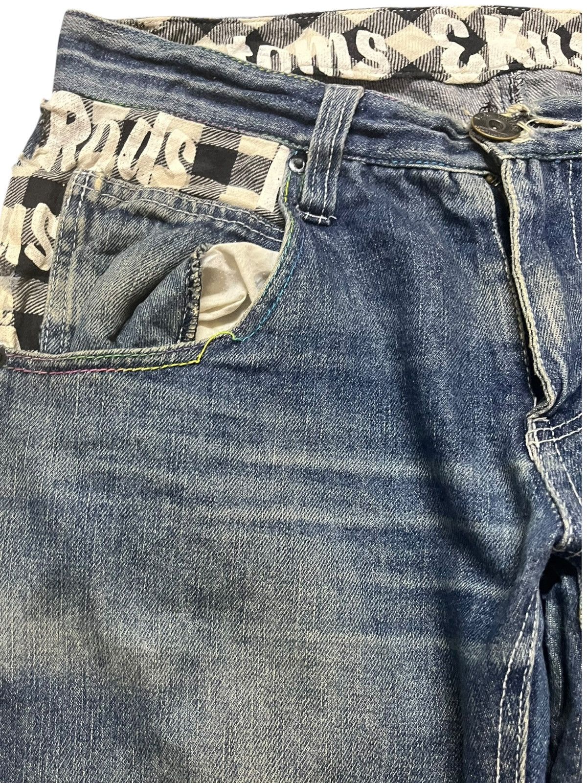 Hysteric Glamour Vintage Japanese Brand Customwork Denim Size US 31 - 3 Thumbnail