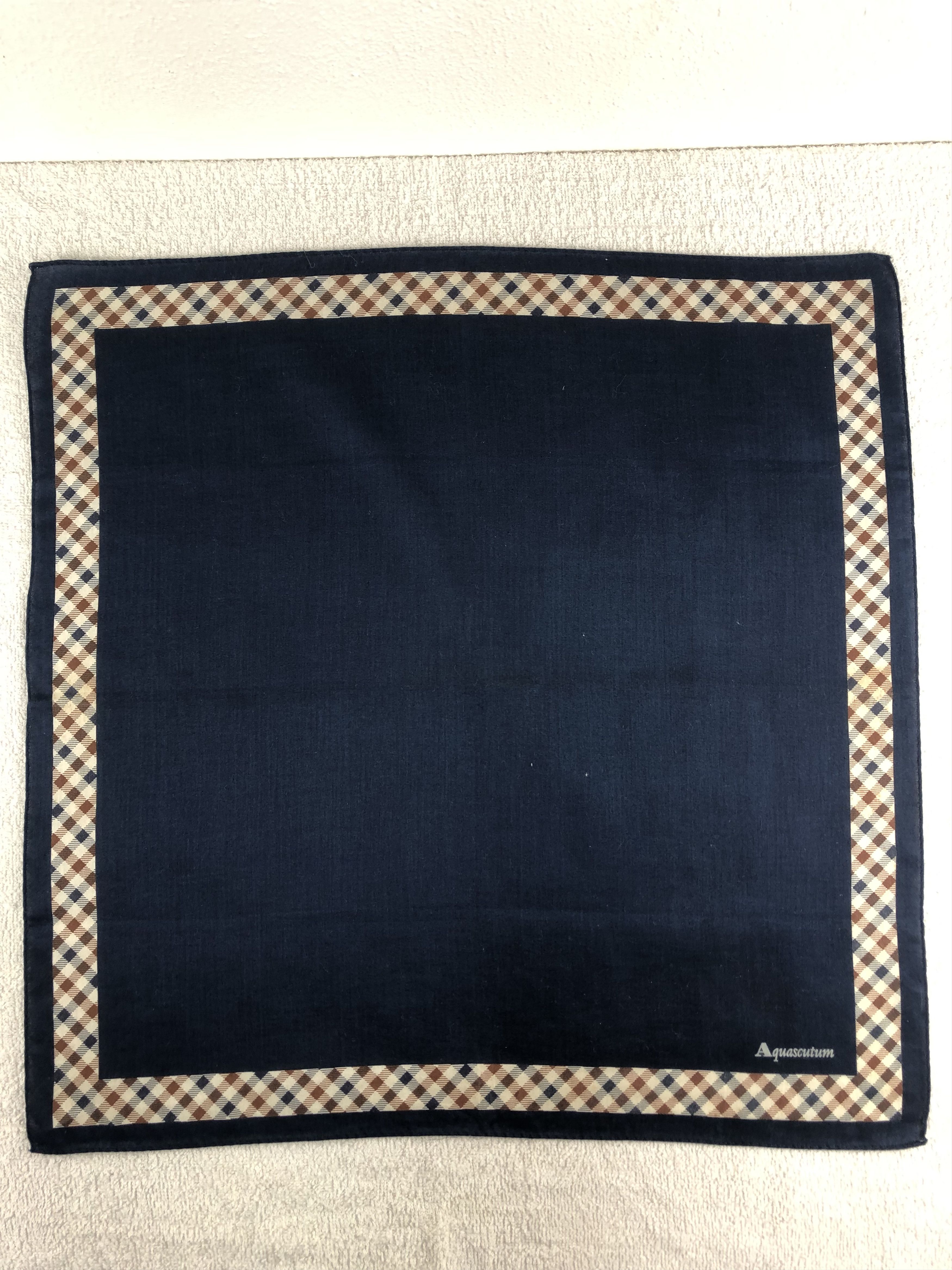 Aquascutum Aquasqutum Handkerchief / Bandana / Neckerchief C324 Size ONE SIZE - 3 Thumbnail