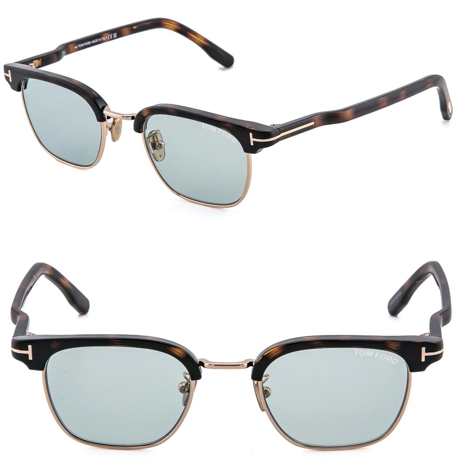 Tom Ford TOM FORD TF1119D 52N Brown Green Sunglasses 1119 FT1119 Size ONE SIZE - 1 Thumbnail