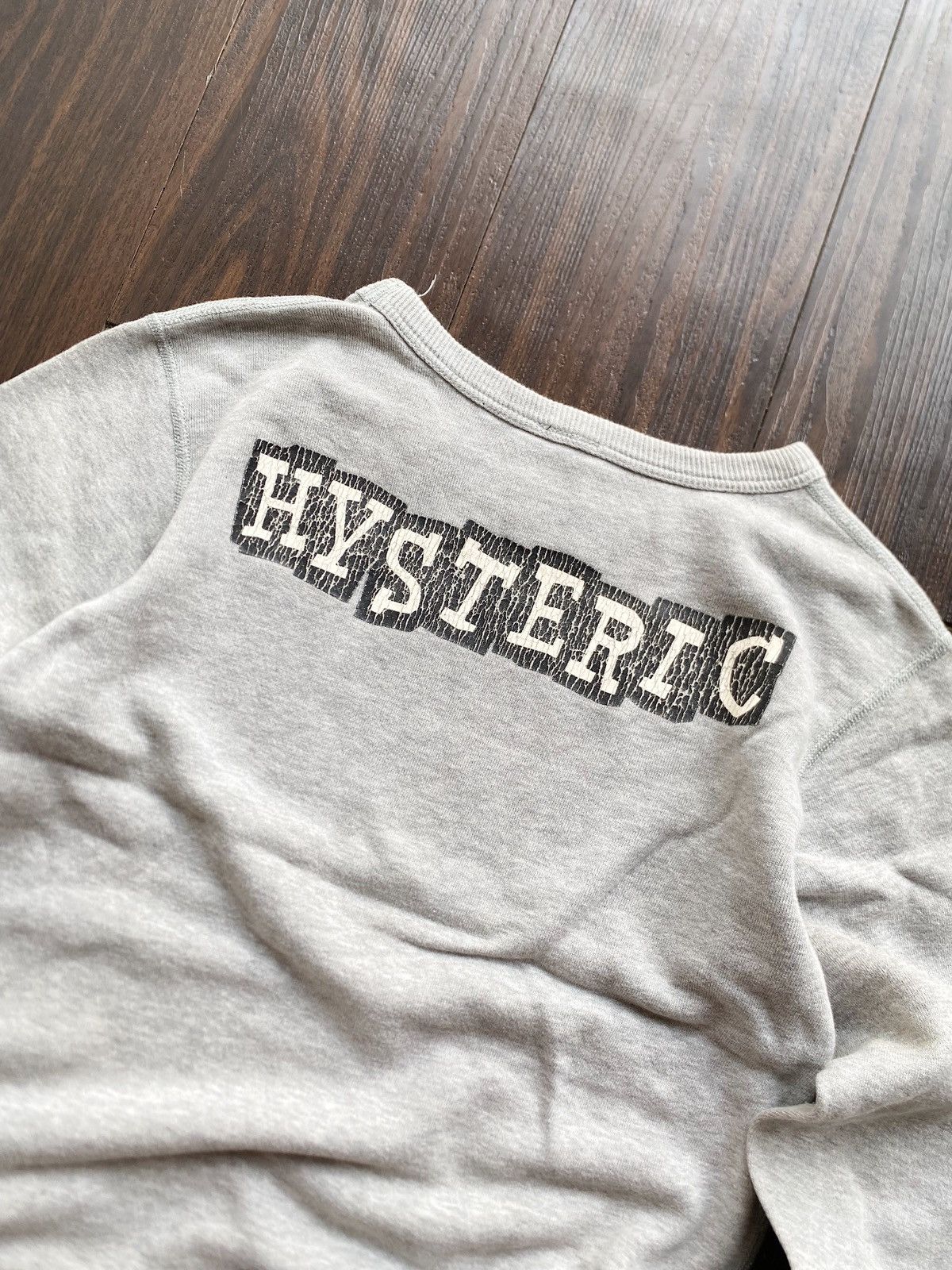 Hysteric Glamour HYSTERIC GLAMOUR MINI SWETERSHIRT GRAY Size US XXS / EU 40 - 2 Thumbnail