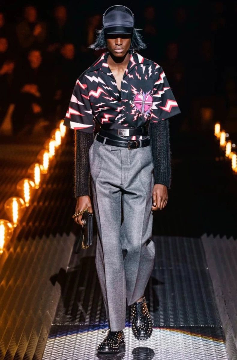 Other Prada 19 FW Frankenstein lightning broken heart Cuban coll Size US S / EU 44-46 / 1 - 7 Thumbnail
