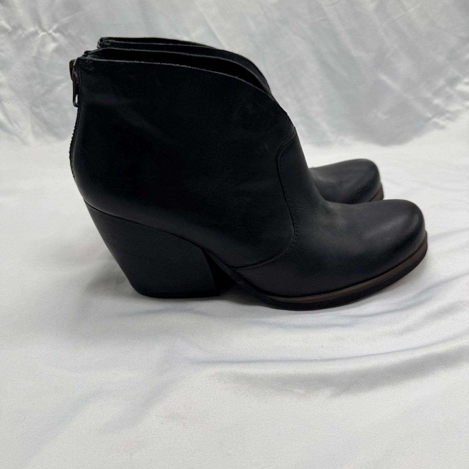 NBDN Nobrandedon Korks bootie wedge boots Size US 7.5 / IT 37.5 - 3 Thumbnail