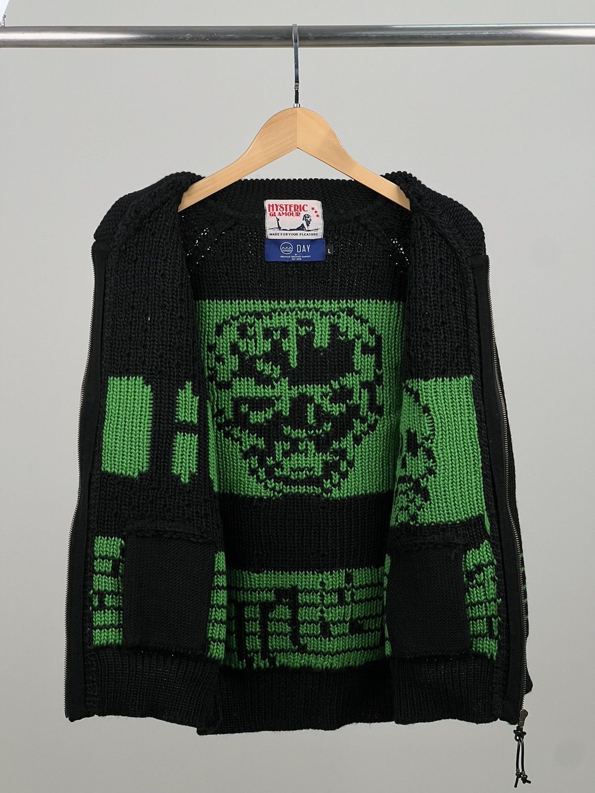 Hysteric Glamour Frankenstein knit sweater L Size US M / EU 48-50 / 2 - 6 Thumbnail
