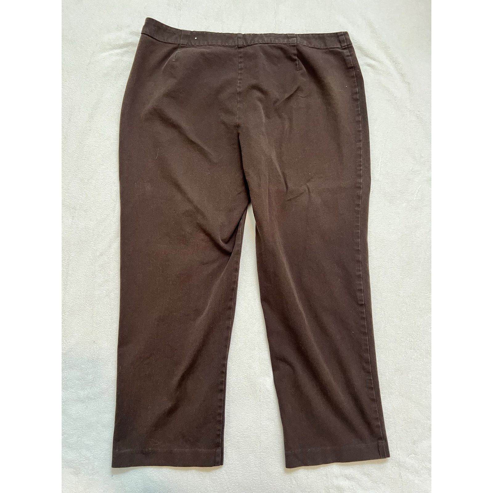 Chicos Chico’s Straight Leg High Rise Pant SZ 3 Short (US Size 16) Size 38" / US 16 / IT 52 - 3 Thumbnail