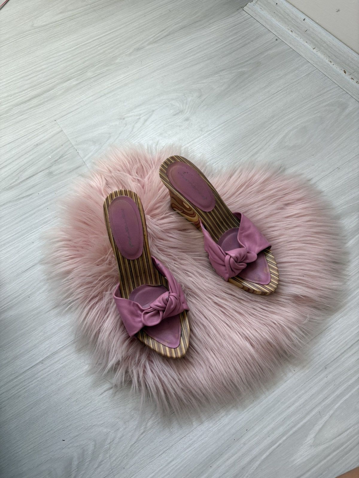 Vintage y2k Fornarina mules Size US 6 / IT 36 - 15 Thumbnail