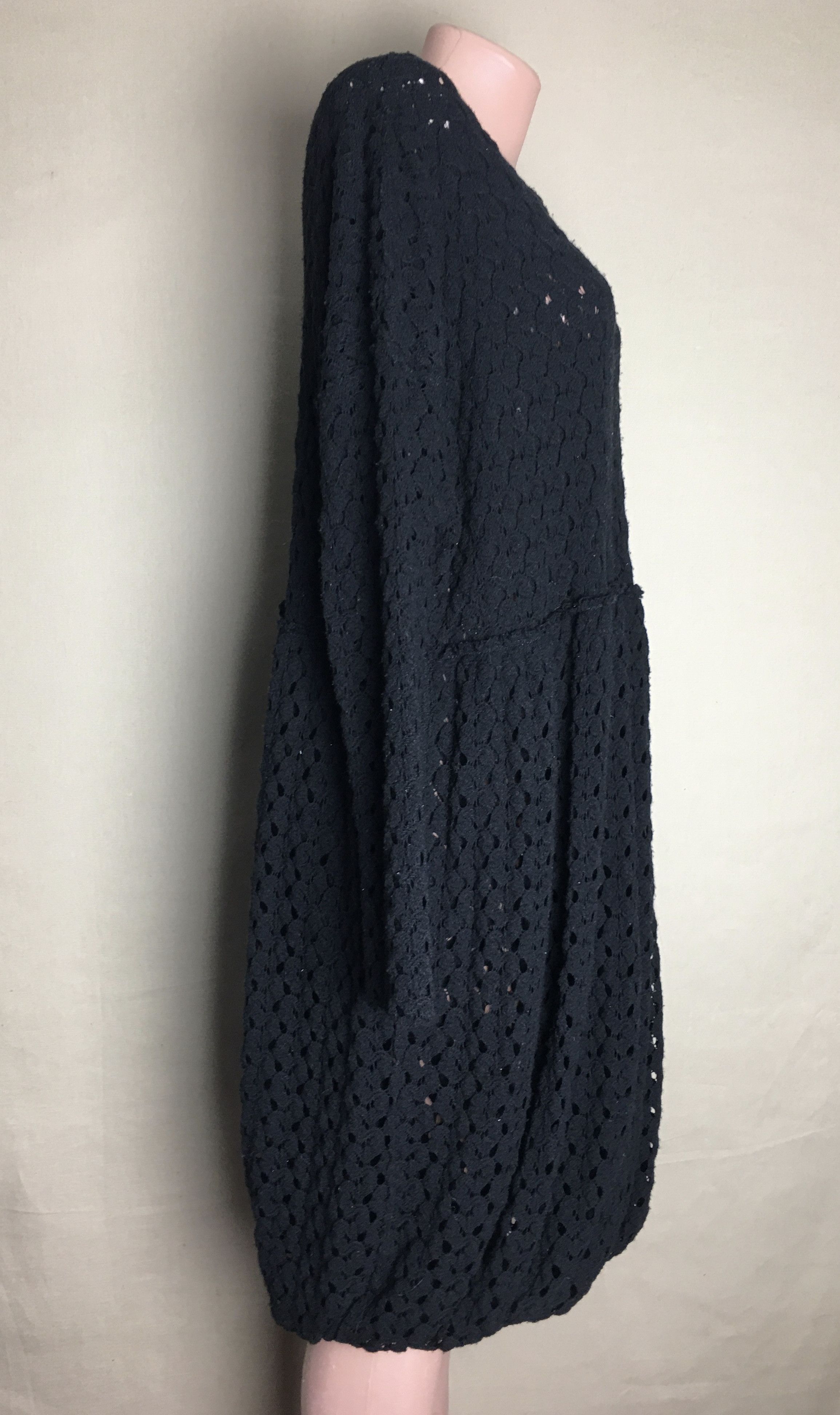 Jil Sander Jil Sander Wool Blend Dress Knit Black Size EU 38 Size M / US 6-8 / IT 42-44 - 4 Thumbnail
