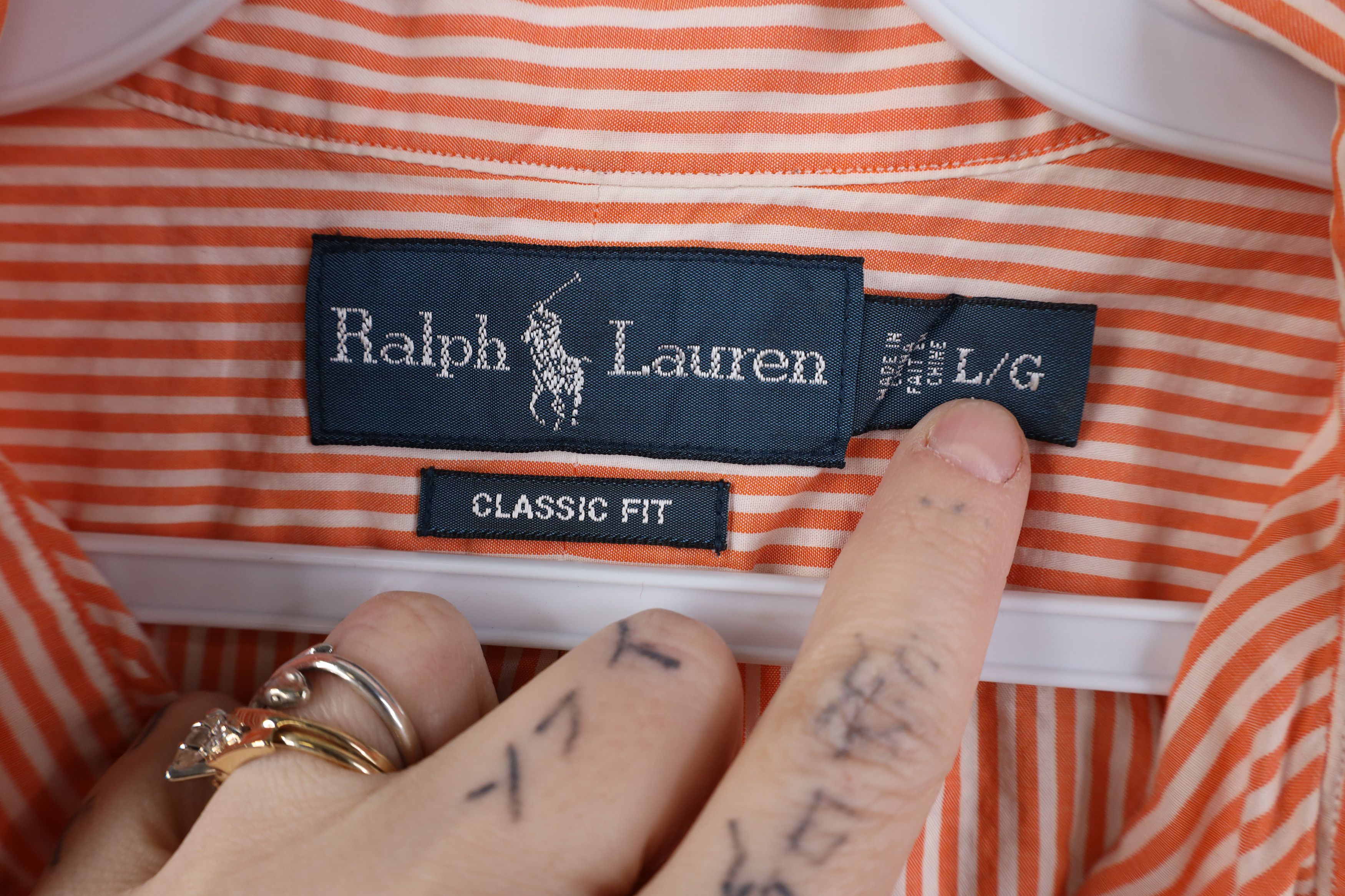 Polo Ralph Lauren Vintage 90s Ralph Lauren Short Sleeve Button Down Shirt Size US L / EU 52-54 / 3 - 8 Thumbnail