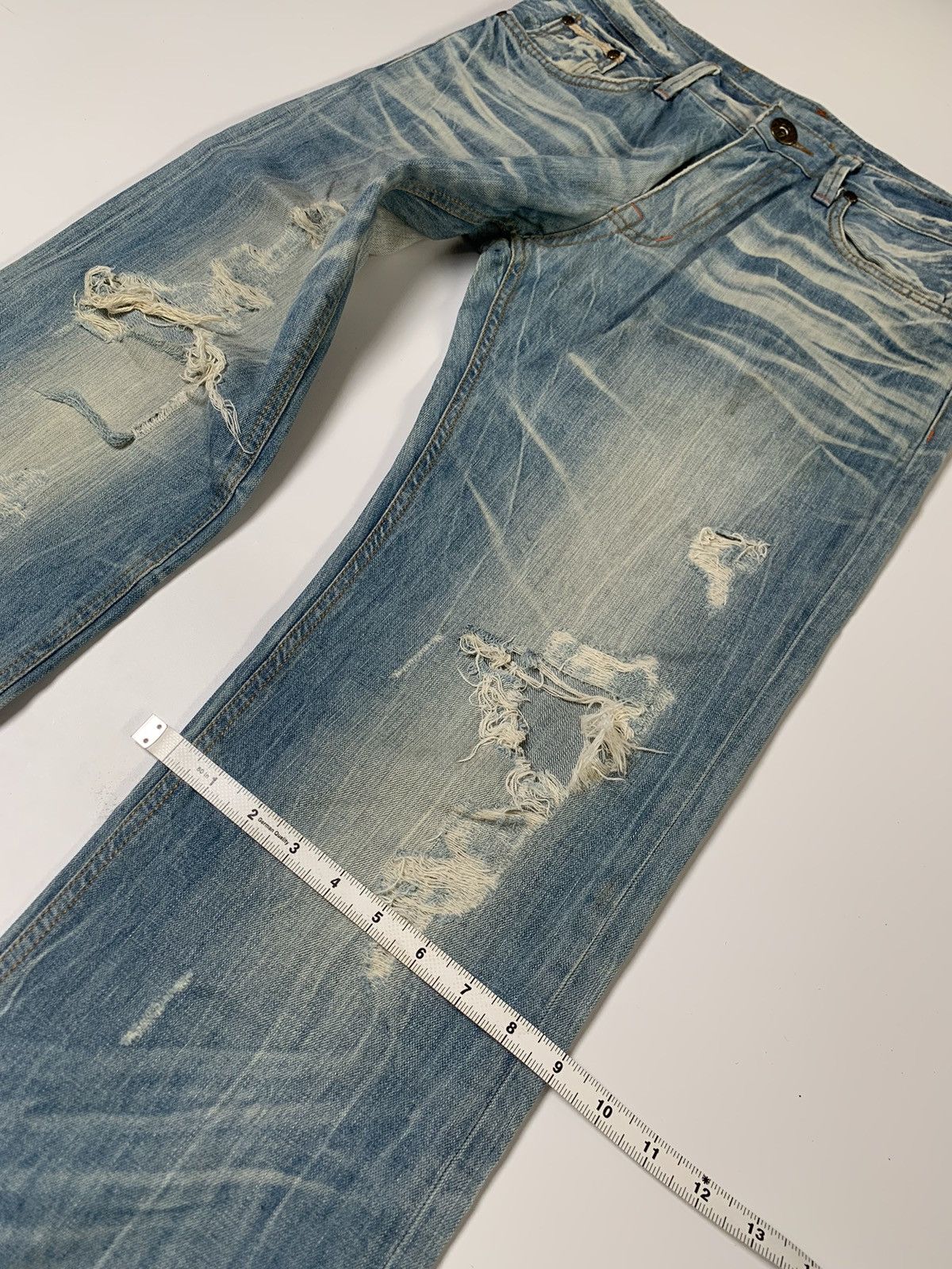 Plan B Vintage skate plan b clawmark distressed jeans Size US 32 / EU 48 - 10 Thumbnail