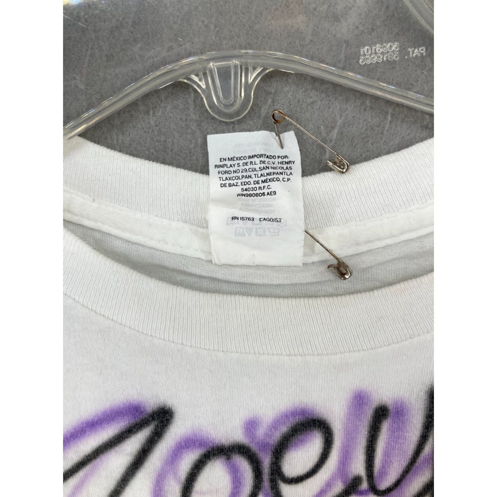 Hanes Hanes Women's T-Shirt Airbrush Stitch Myrtle Beach 2021 Crew Neck Short Sleeve Solid White Size M Size M / US 6-8 / IT 42-44 - 7 Thumbnail
