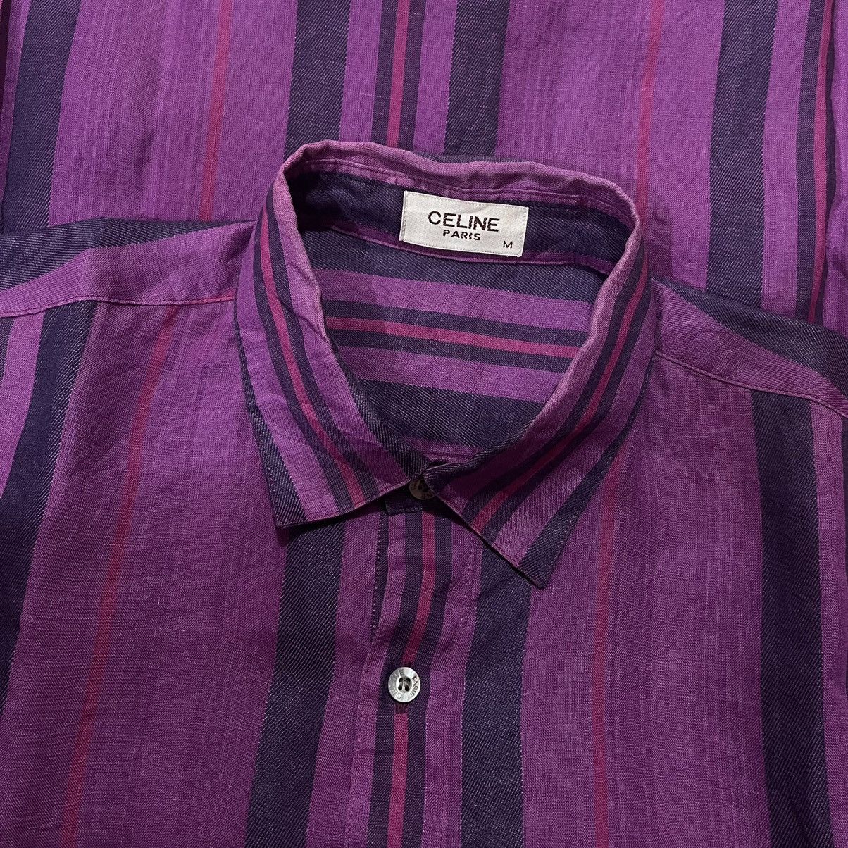 Celine 90’s Celine shirt luxury Size US L / EU 52-54 / 3 - 5 Thumbnail
