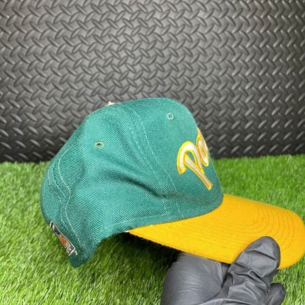 Sports Specialties VINTAGE Green Bay Packers Hat NFL Men's One Size 6 7/8 Green Yellow Fitted Sports Specialties Size ONE SIZE - 4 Thumbnail
