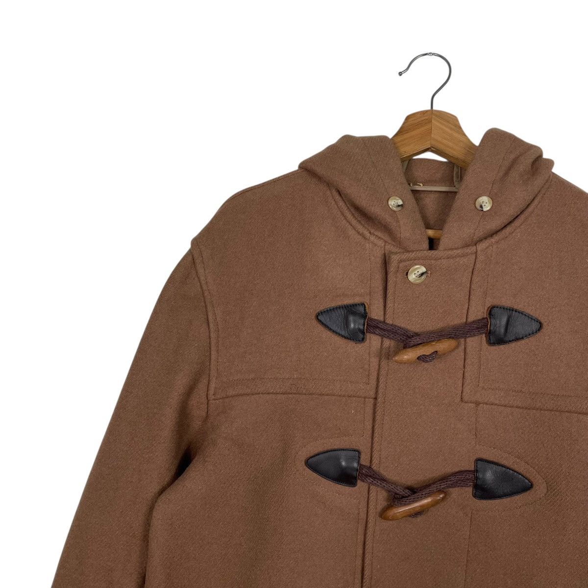 Van Van Jacket Hooded Wool Duffle Coat Size US M / EU 48-50 / 2 - 7 Thumbnail