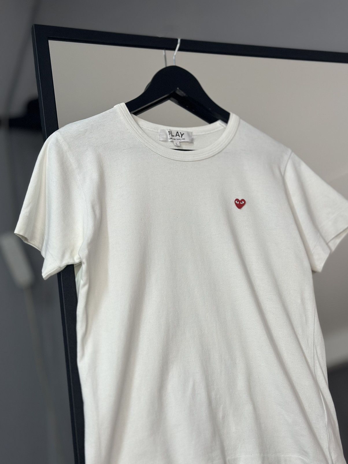 Other Comme des Garcons PLAY CDG Heart With Blue Eyes T-shirt Size L / US 10 / IT 46 - 5 Thumbnail