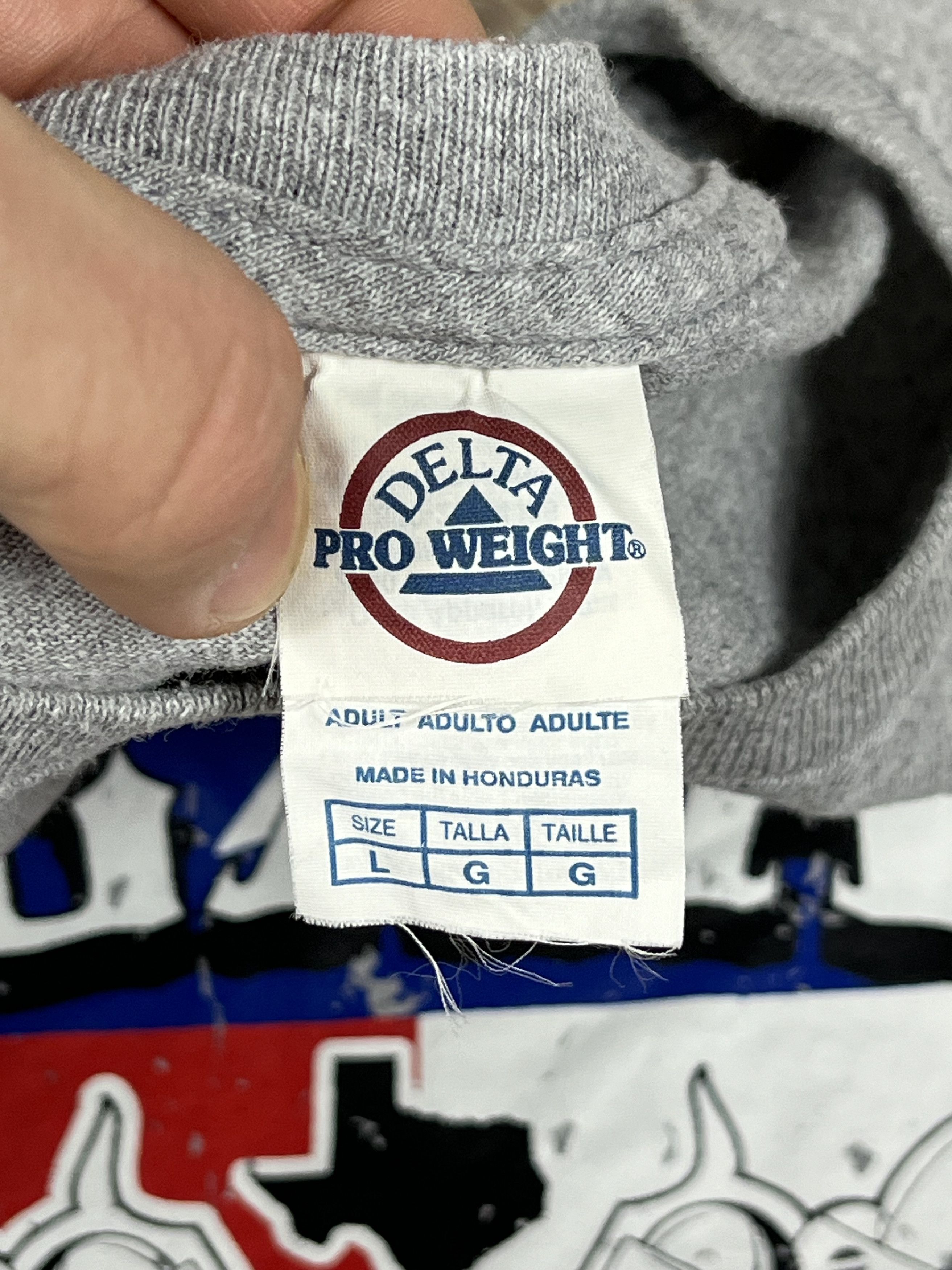 Logo Athletic × Vintage Vintage 90s Texas We Don't Call 911 t-shirt Size US L / EU 52-54 / 3 - 4 Thumbnail