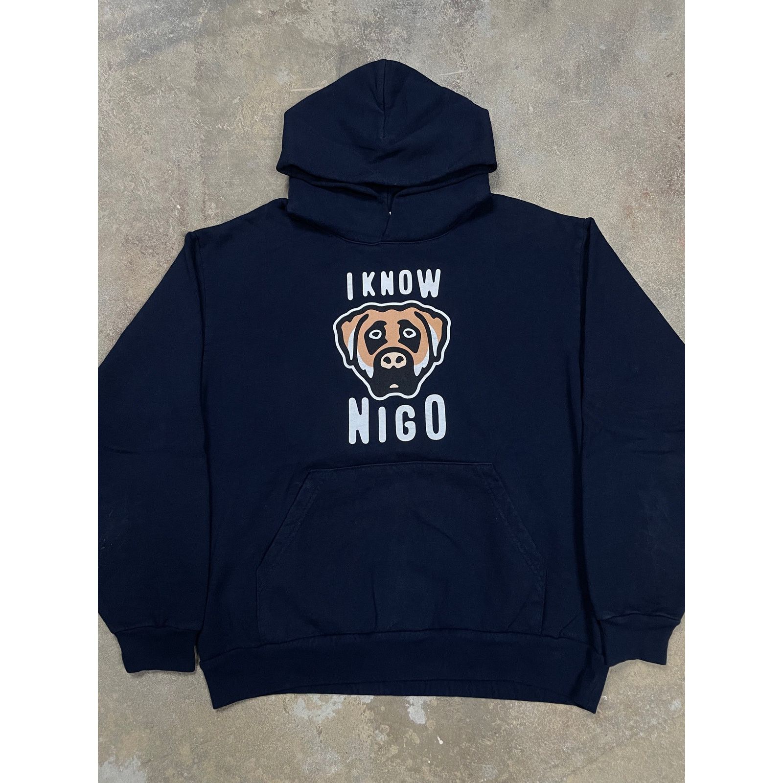 Nigo Nigo Hoodie Navy Used Large Size US L / EU 52-54 / 3 - 1 Thumbnail
