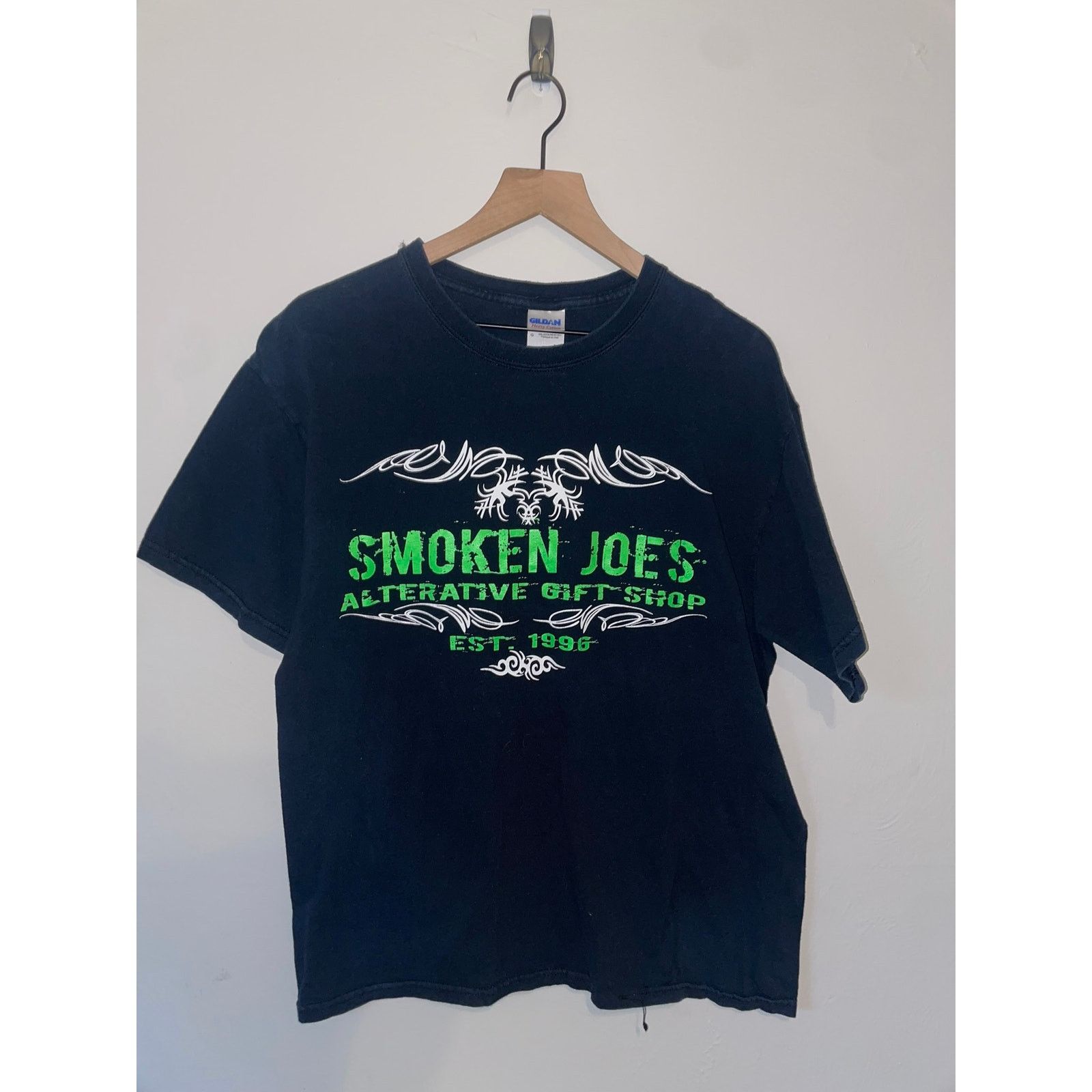 Gildan Vintage Smoke Shirt Smoken Joe's Alterative Weed Graphic Tee Size US L / EU 52-54 / 3 - 1 Thumbnail
