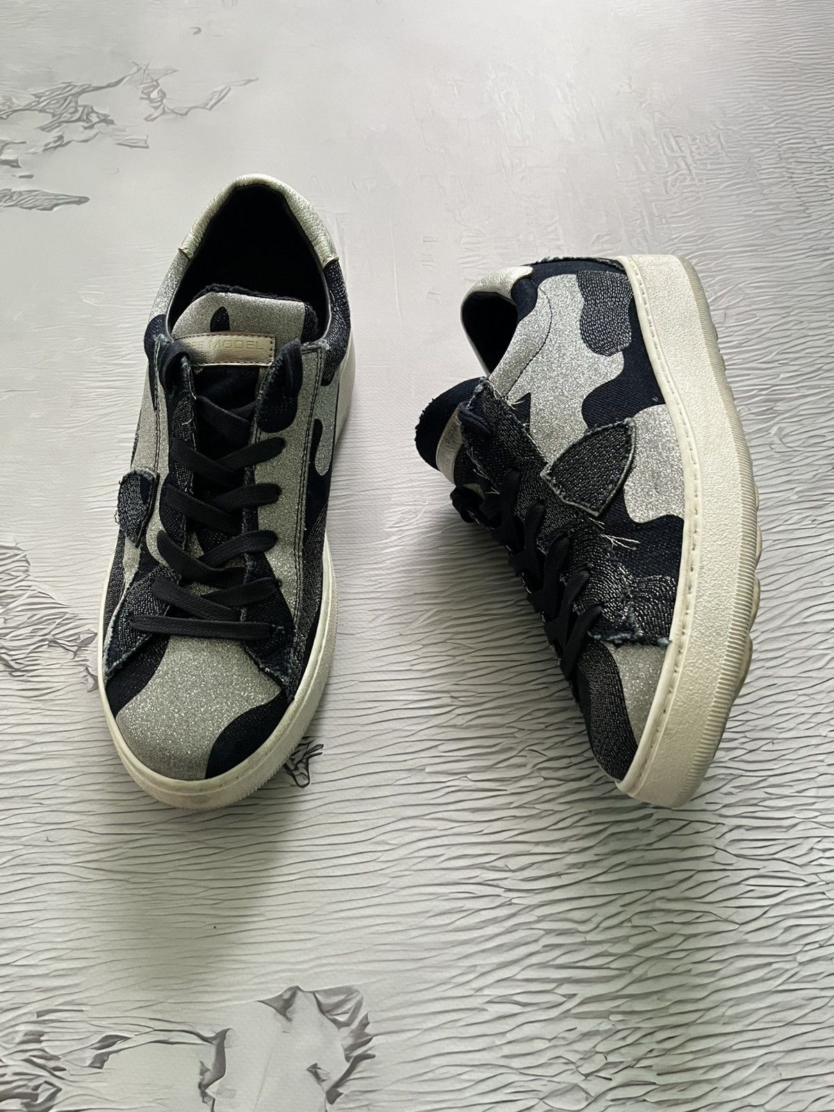 Philippe Model Philppe Model Paris Low Top Sneakers Camo Streetwear Size US 8 / EU 41 - 3 Thumbnail