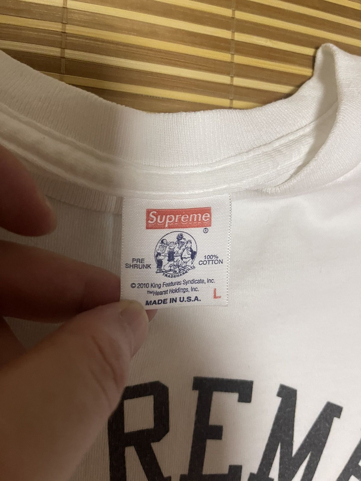 Supreme Supreme Popeye tee Size US L / EU 52-54 / 3 - 3 Thumbnail