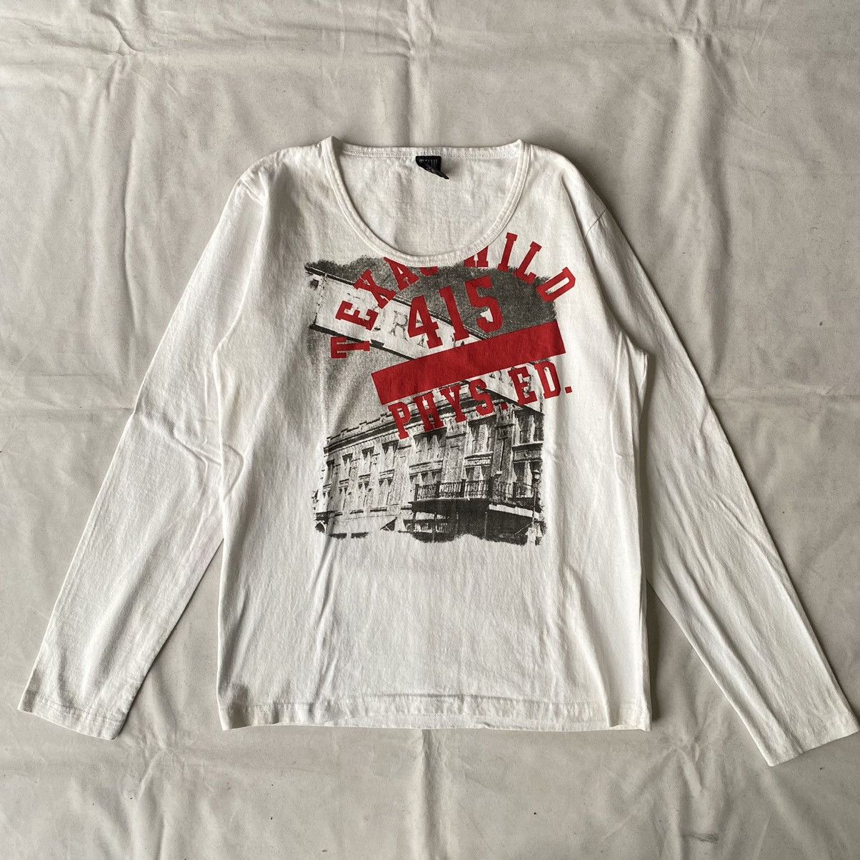 Issey Miyake × Japanese Brand × Yasuyuki Ishii Grunge Urban Vintage Bloody Texas Wild 415 Graphic Tees Size US M / EU 48-50 / 2 - 2 Thumbnail