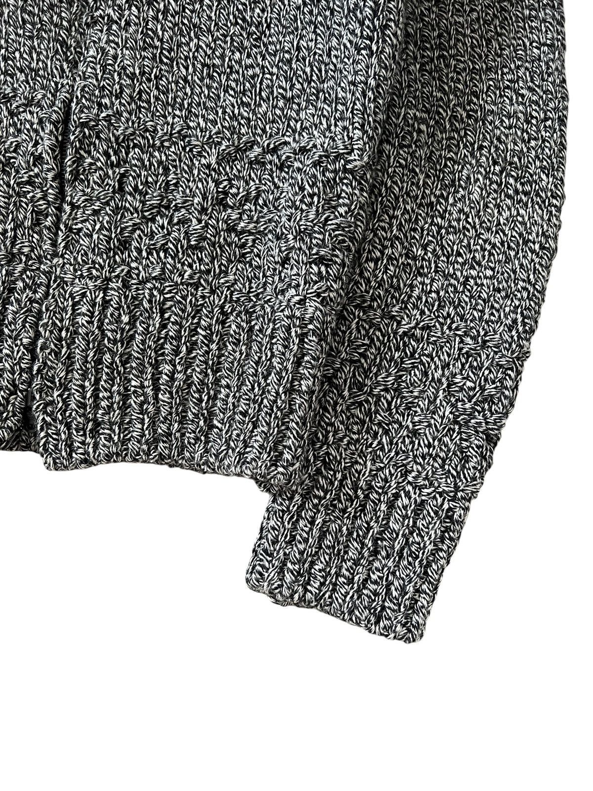 Ato Matsumoto Ato Matsumoto Knitting Construction Zipper Sweater Size US S / EU 44-46 / 1 - 5 Thumbnail