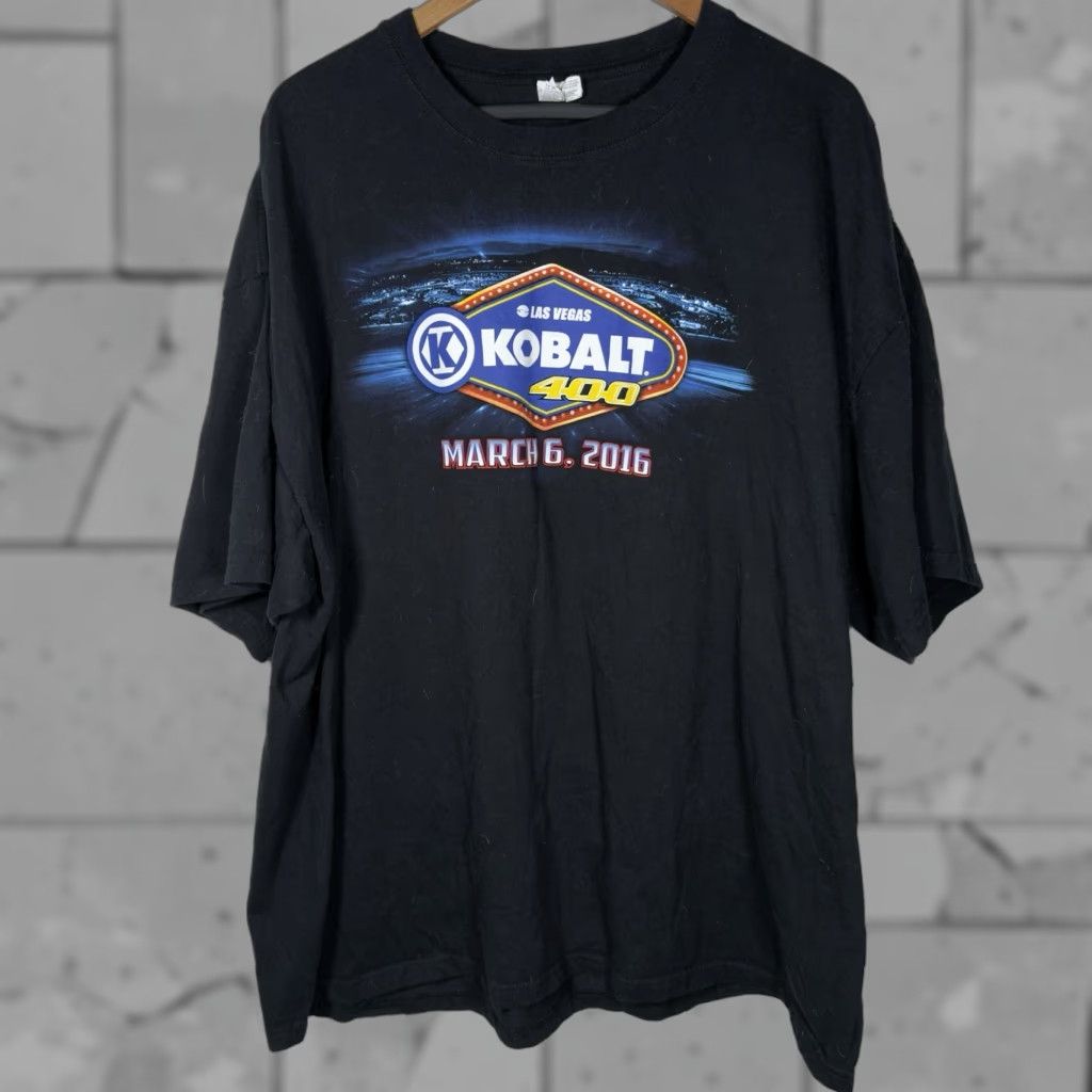 Vintage Kobalt Keya 400 Las Vegas 2016 Graphic Black Tee Mens Size 3XL Size US XXL / EU 58 / 5 - 1 Thumbnail