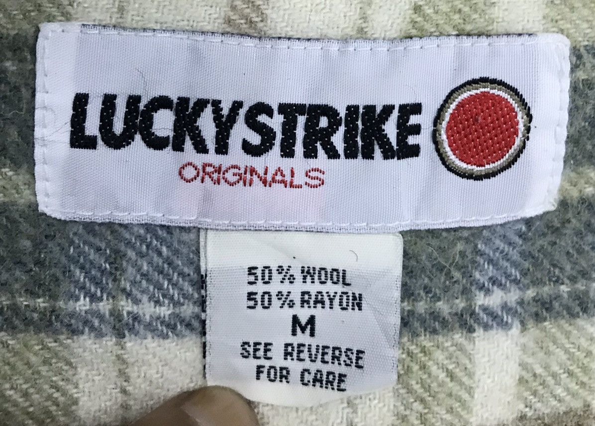 Japanese Brand × Vintage Vintage Lucky Strike Originals Long Sleeve Shirt Button Ups Size US M / EU 48-50 / 2 - 11 Thumbnail