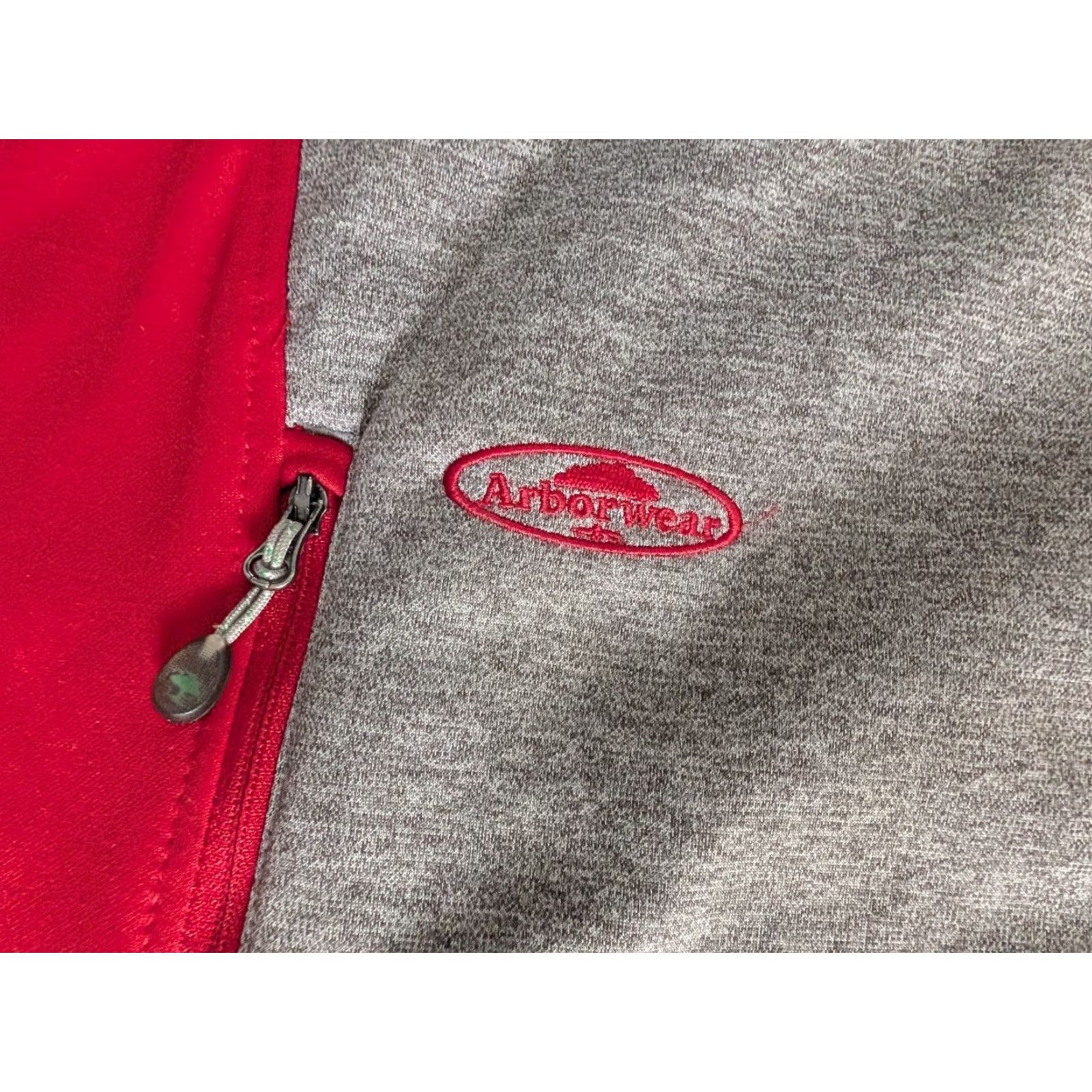 Vintage Arborwear Men’s Thermogen Sweatshirt Full Zip Hooded XL Gray | Primaloft 60g | Teflon Fabric | Zippered Pockets | Workwear Outdoor Jacket Size US XL / EU 56 / 4 - 6 Thumbnail