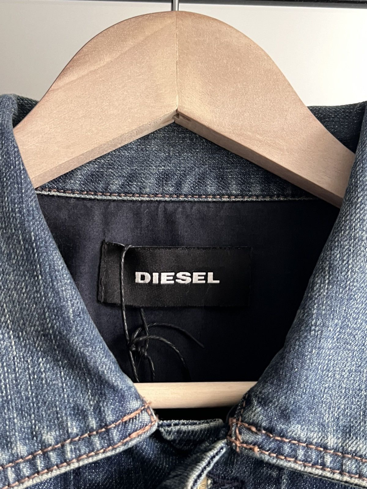 Diesel New! Diesel Denim Washed Jacket Size US S / EU 44-46 / 1 - 8 Thumbnail