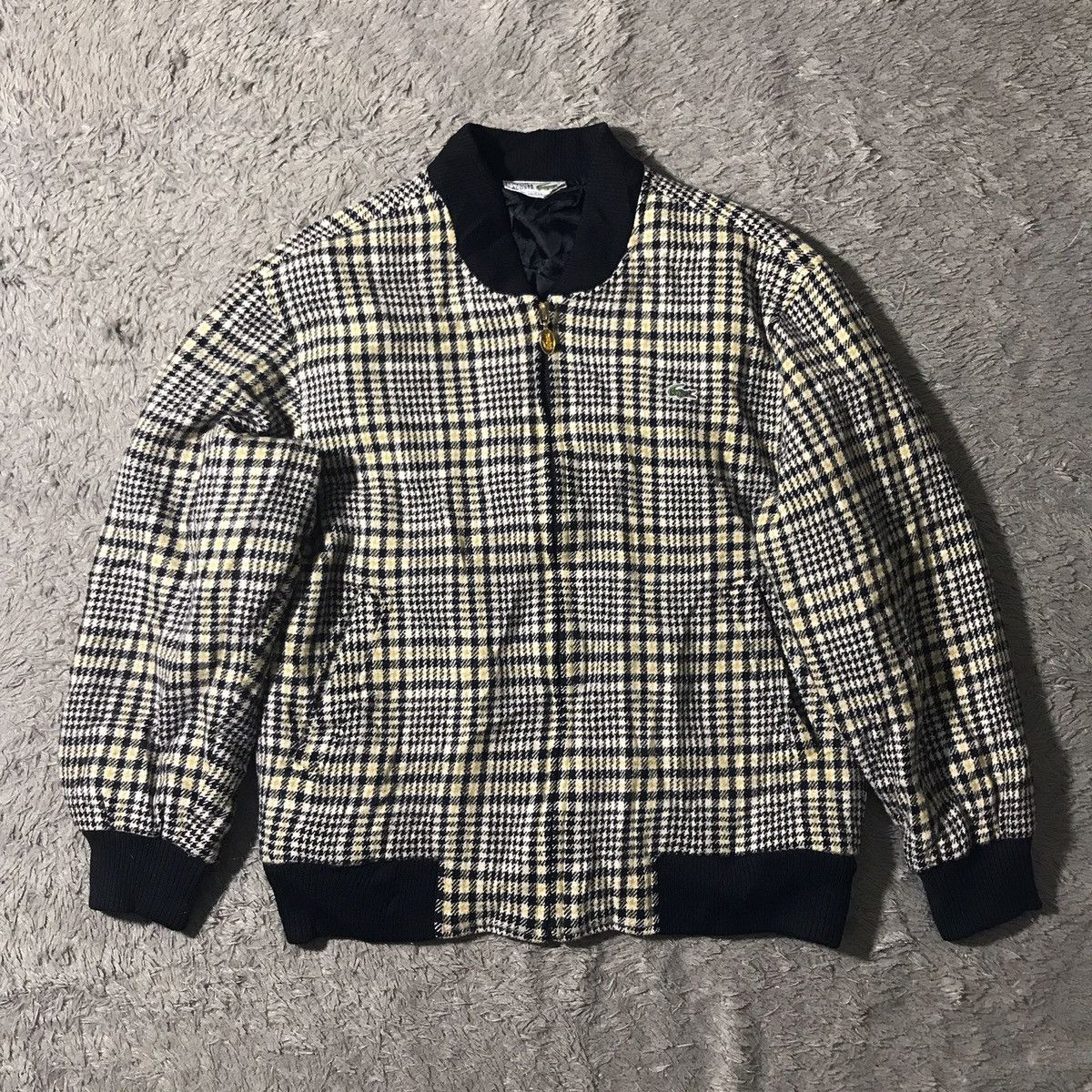 Lacoste LACOSTE WOOL BOMBER JACKET Size US M / EU 48-50 / 2 - 1 Thumbnail