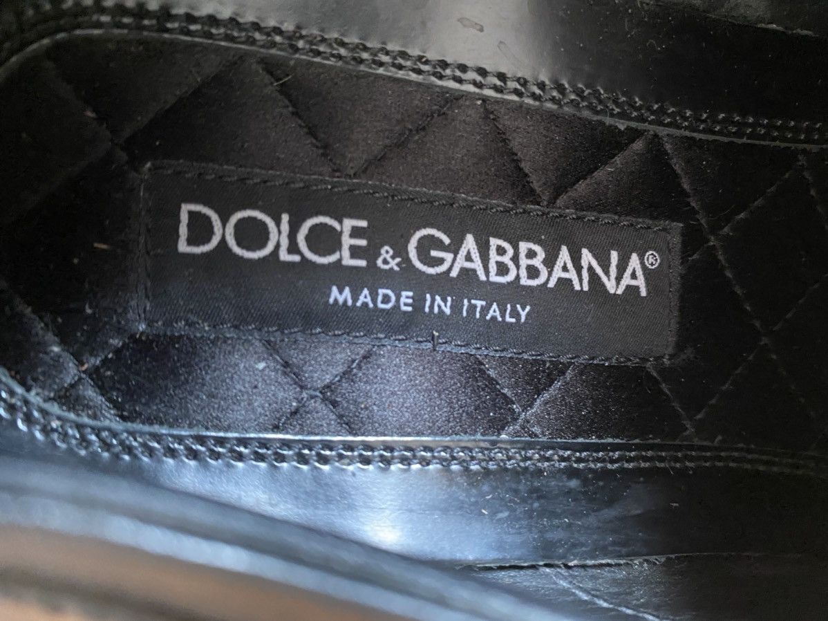 Dolce & Gabbana Dolce and gabbana derby studded black leather shoes sz Uk8 Size US 9 / EU 42 - 15 Thumbnail