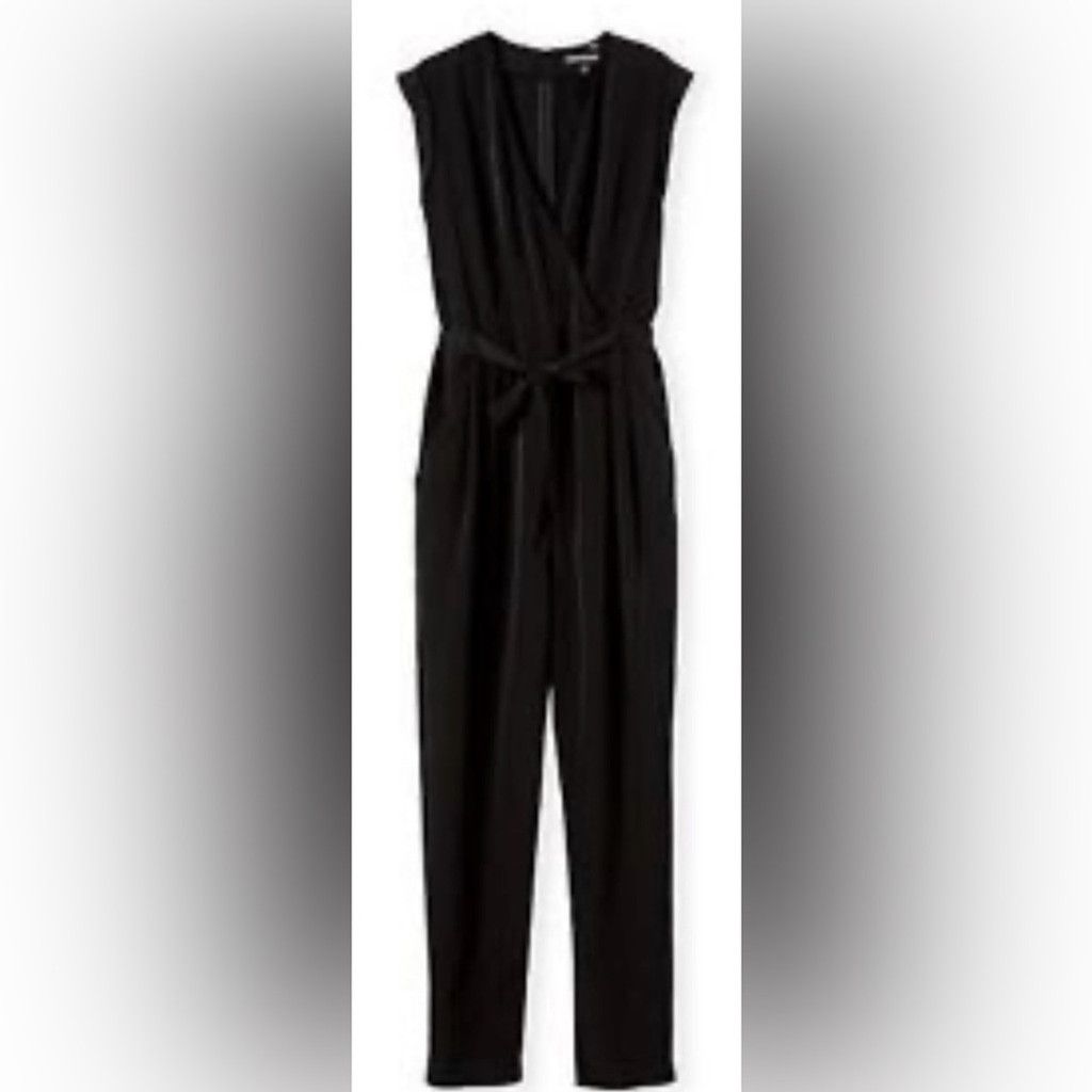 Grade & Gather Grade & Gather Black Jumpsuit | EUC | Sz S Size 23" - 2 Thumbnail