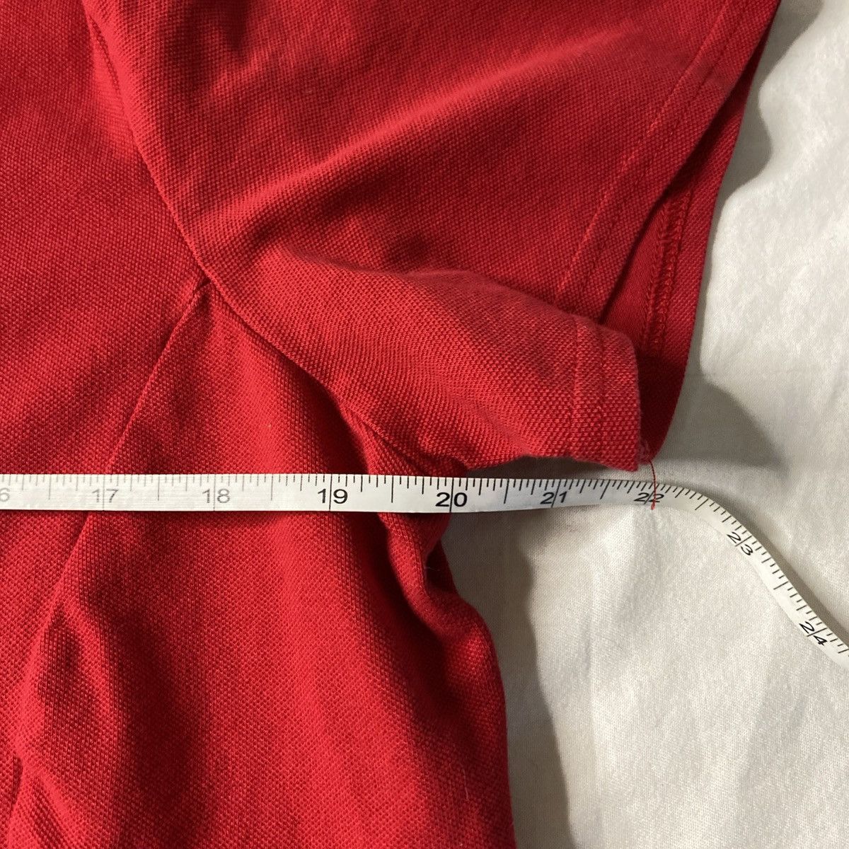Lee Lee Riders Women's Polo Shirt Short Sleeve Red Sz 1X EUC Size XL / US 12-14 / IT 48-50 - 6 Thumbnail