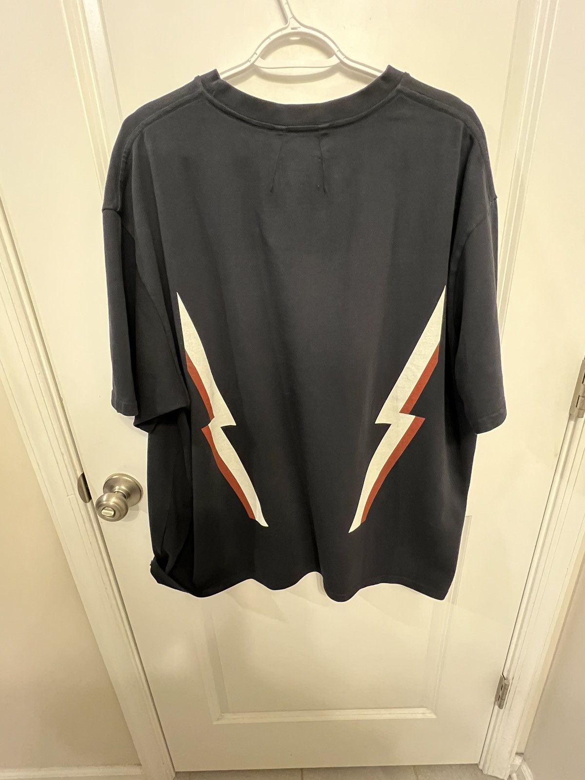 Rhude Rhude Lightning Logo T Shirt Size US XXL / EU 58 / 5 - 5 Thumbnail